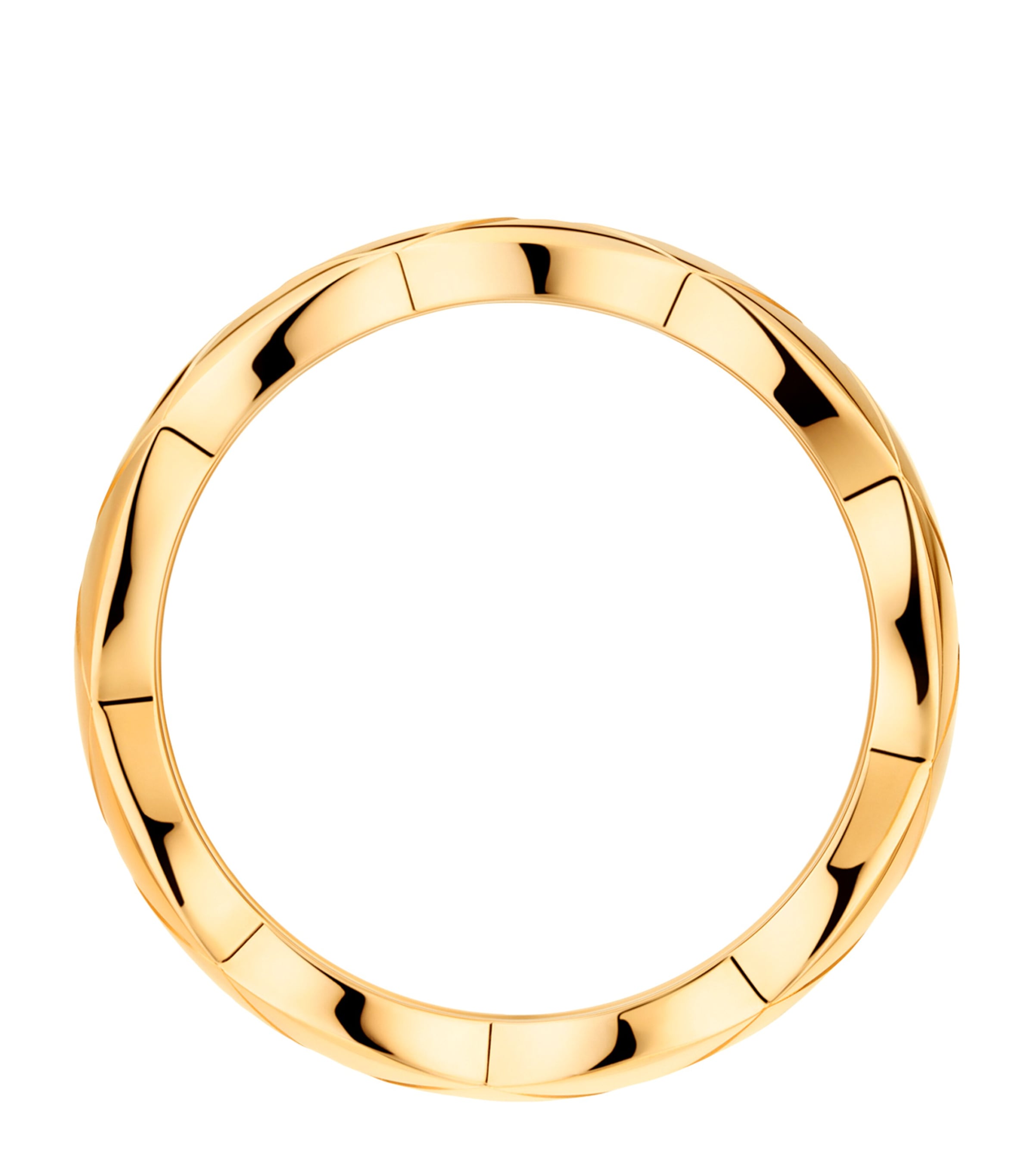 Small Yellow Gold Coco Crush Ring NO COLOUR Image 4