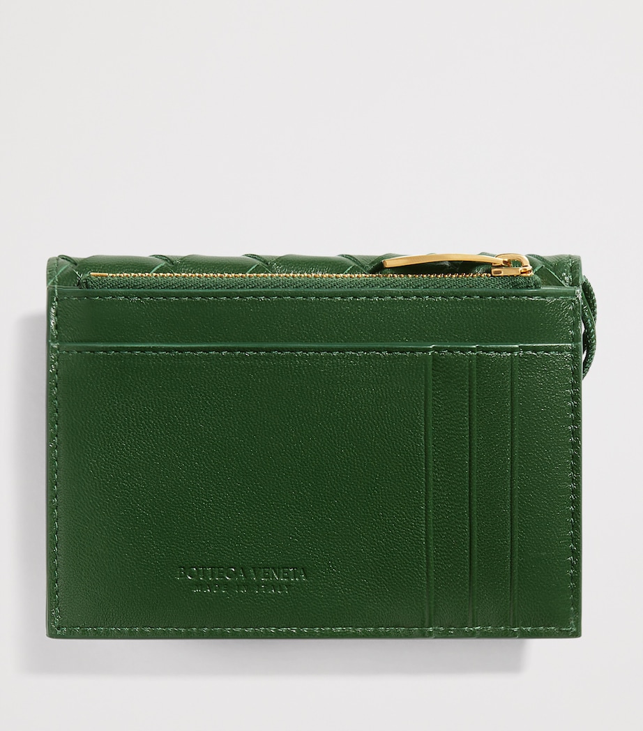 Bottega Veneta Nappa Leather Andiamo Zipped Card Holder Image 3