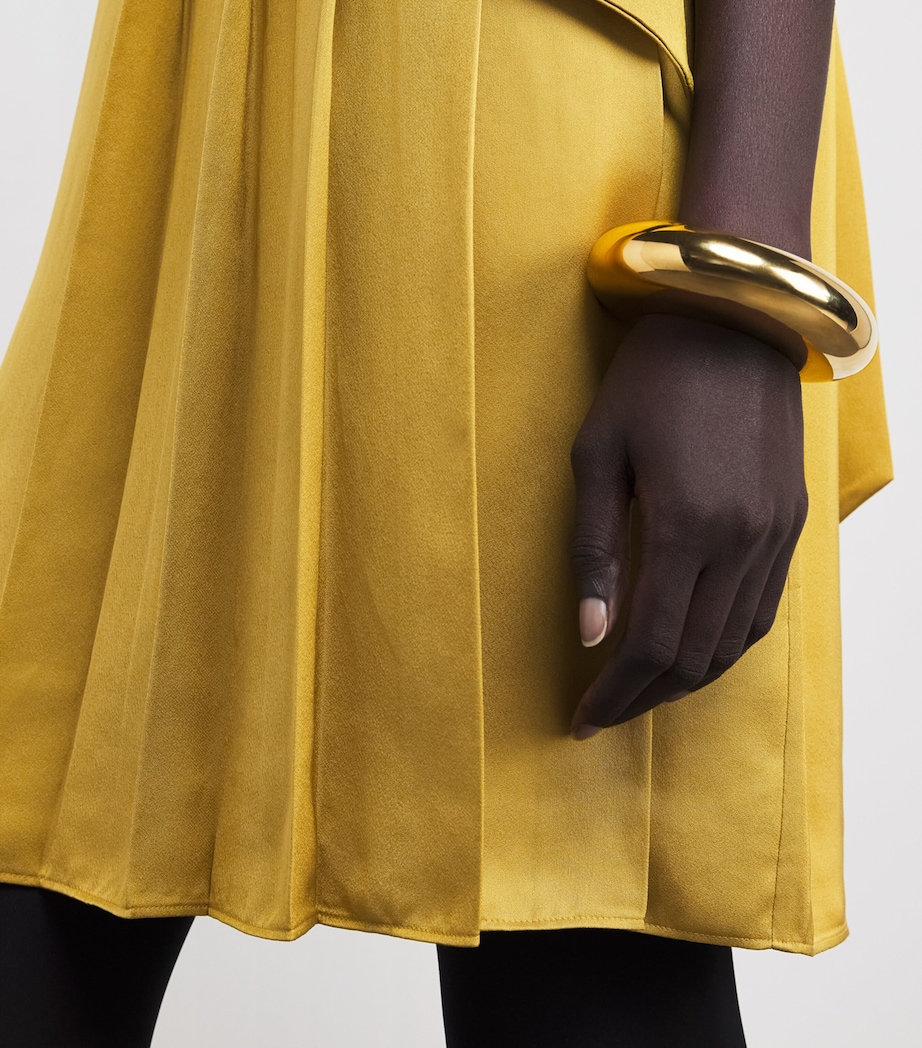 Crepe Sandy Mini Dress AMBER Image 6