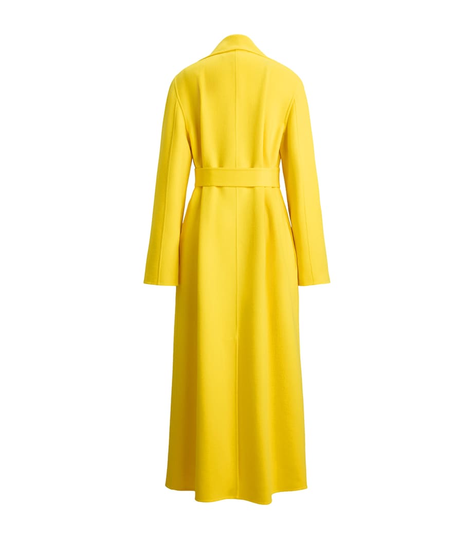 Cashmere Michaela Wrap Coat YELLOW Image 2