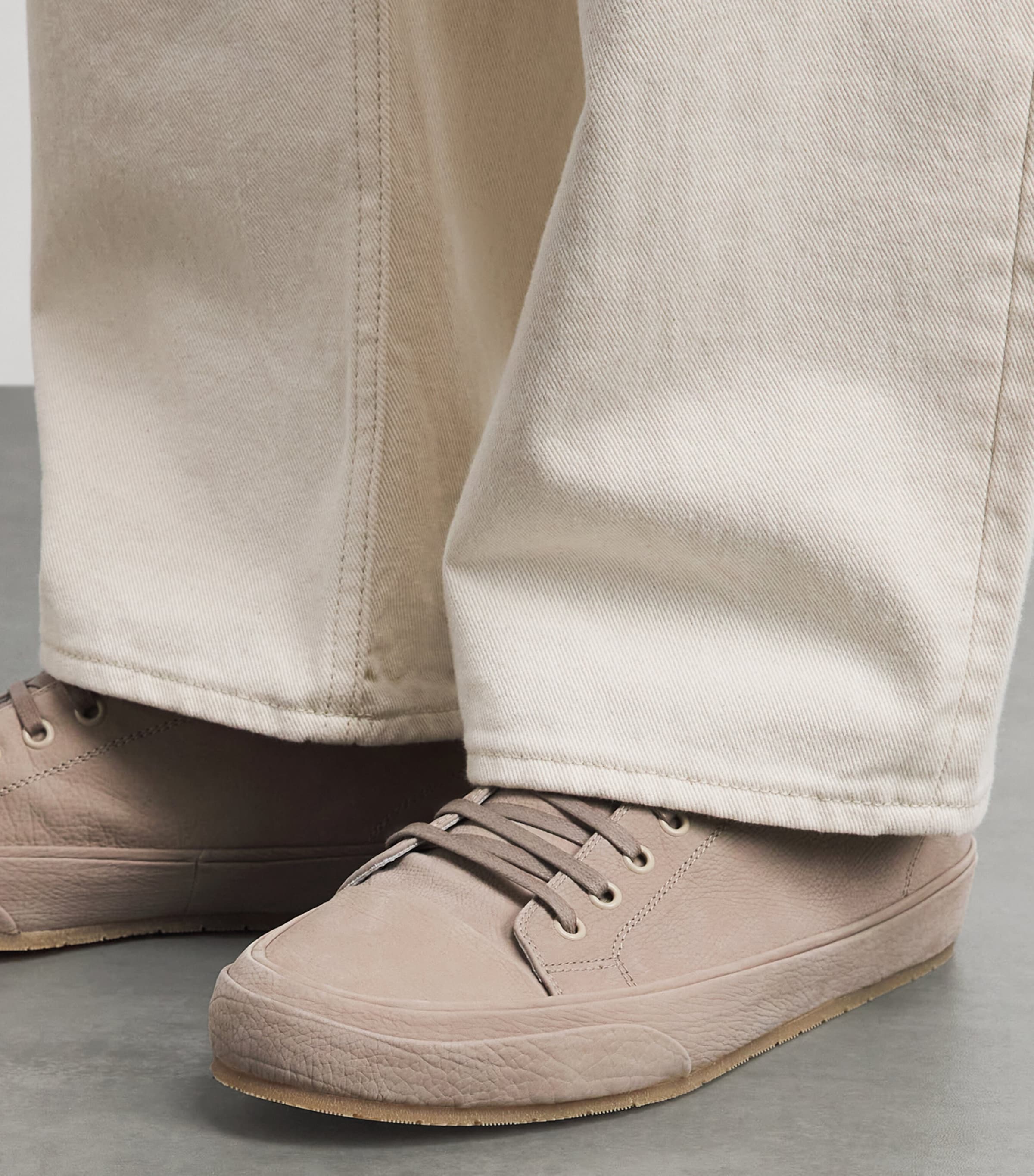 Brioni Nubuck Leather Stitch’n Turn Sneakers Image 2