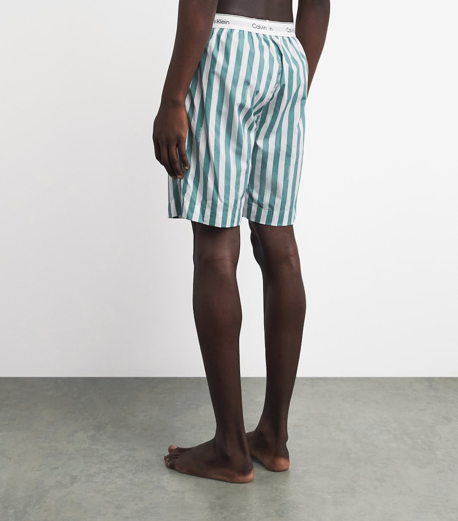 Calvin Klein Mens Cotton Poplin Stripe Pyjama Bottoms Boardwalk Arc Image 5