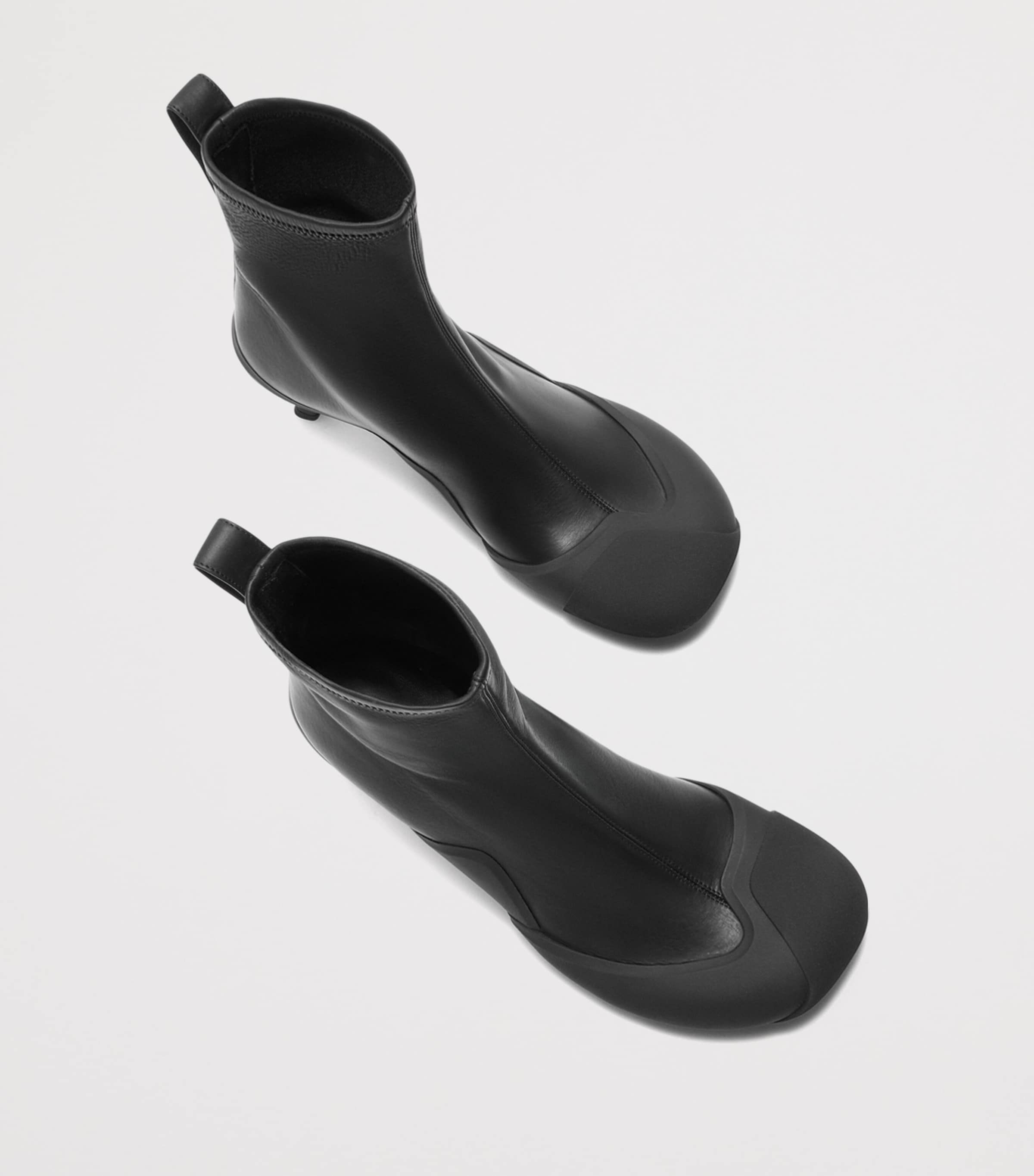 LOEWE Leather Dive Ankle Boots 45 Black Image 4