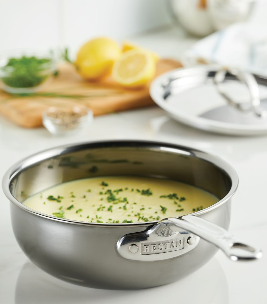 Stainless Steel NanoBond Saucepan with Lid (22cm) SILVER Image 6