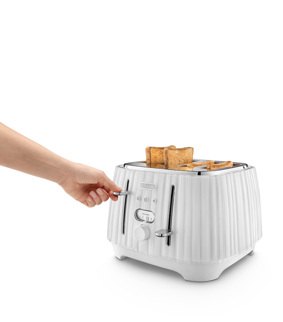 Ballerina 4-Slot Toaster WHITE Image 3