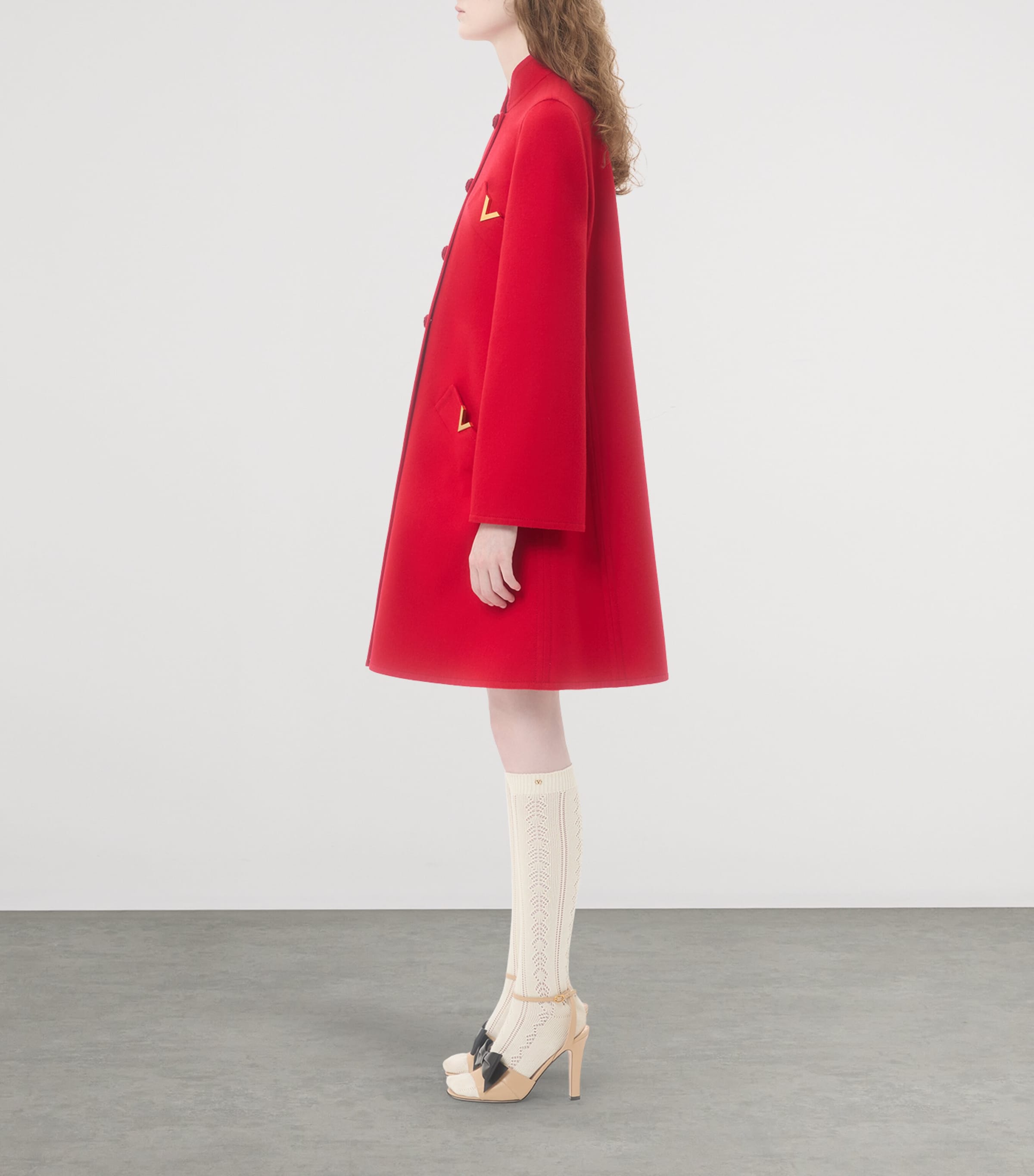 Wool-Cashmere Coat R9M Image 3