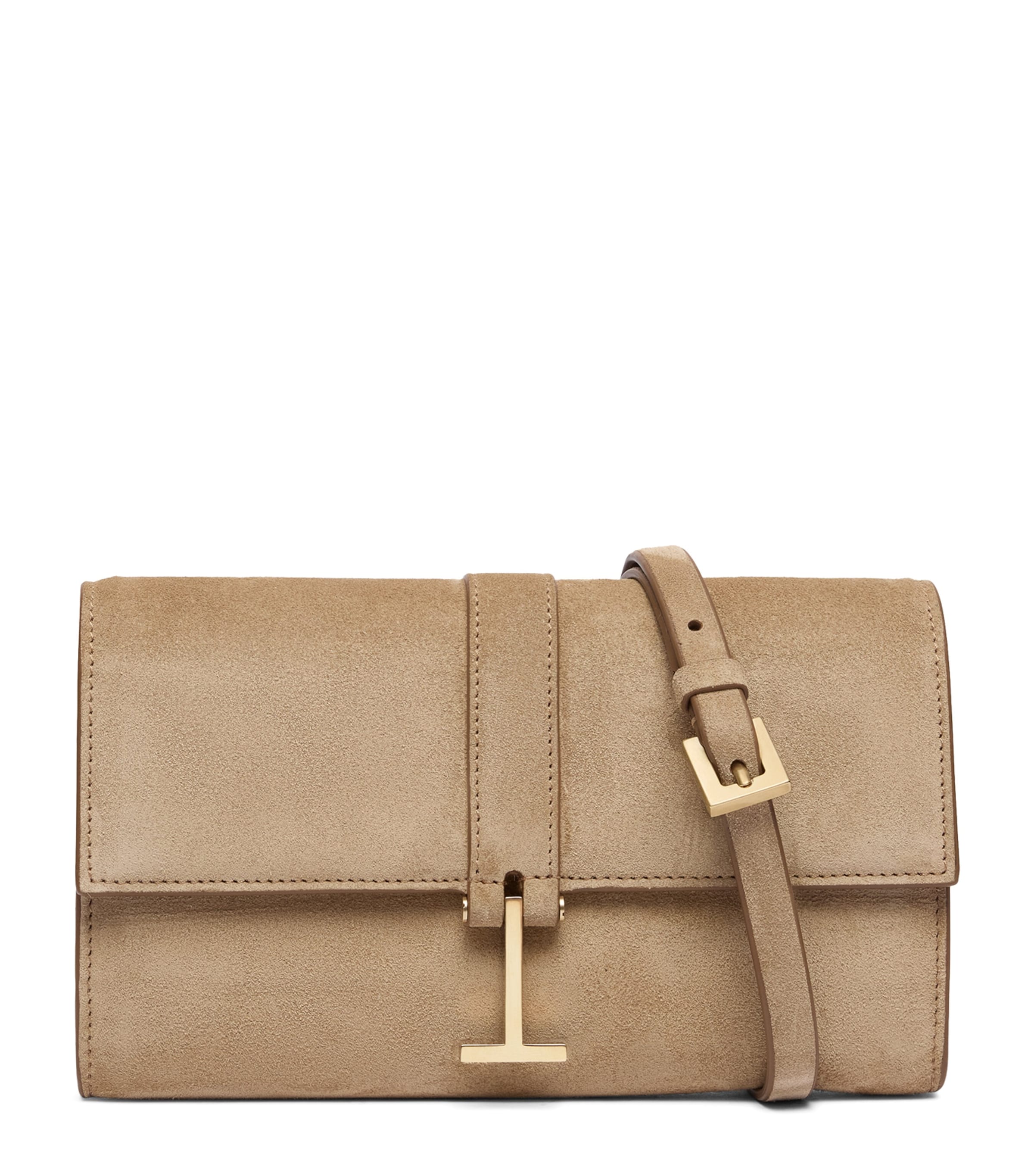 TOM FORD Suede Wallet with Strap Jcl Image 1