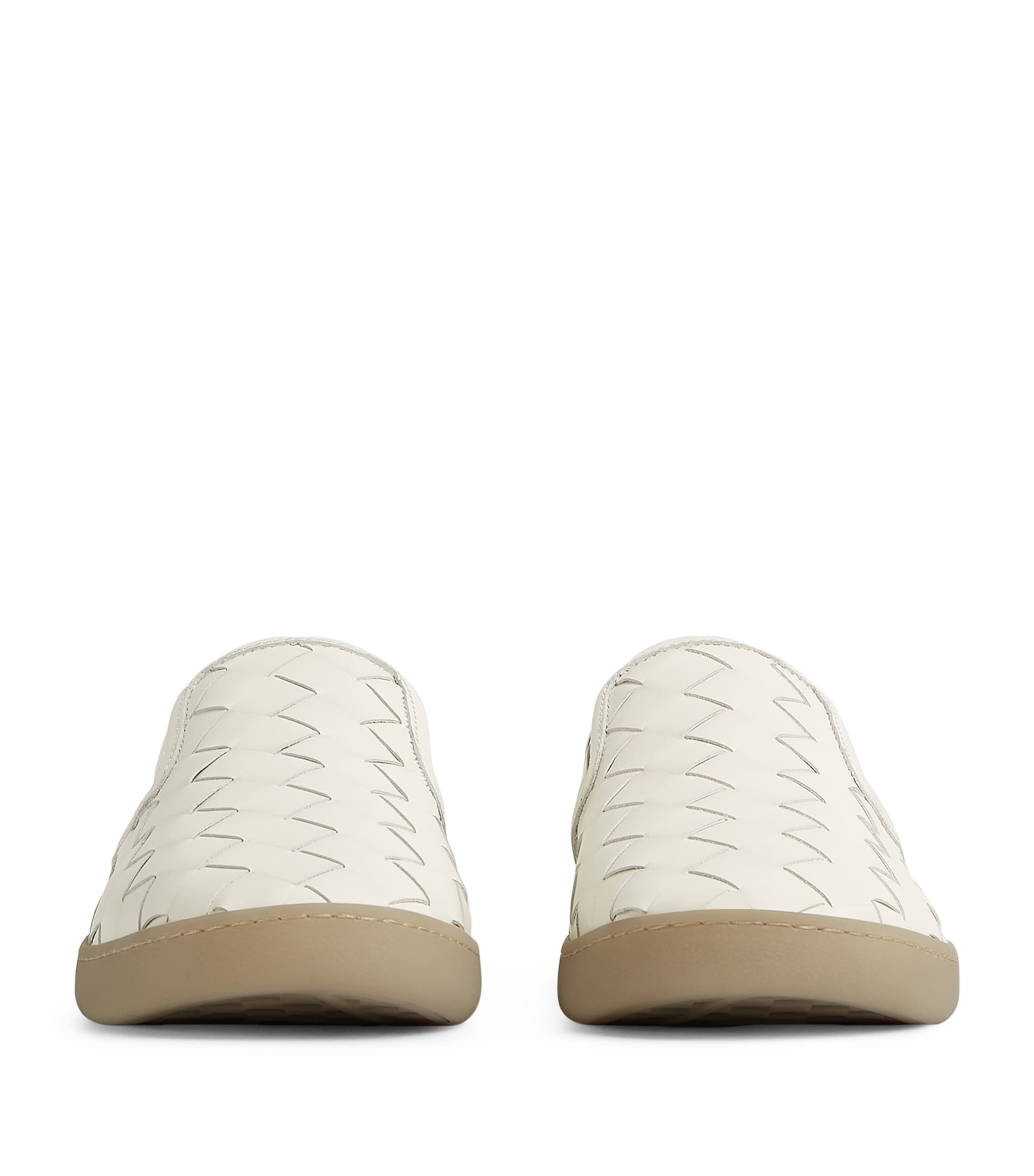 Leather Intrecciato Sawyer Sneakers 9013 Image 4