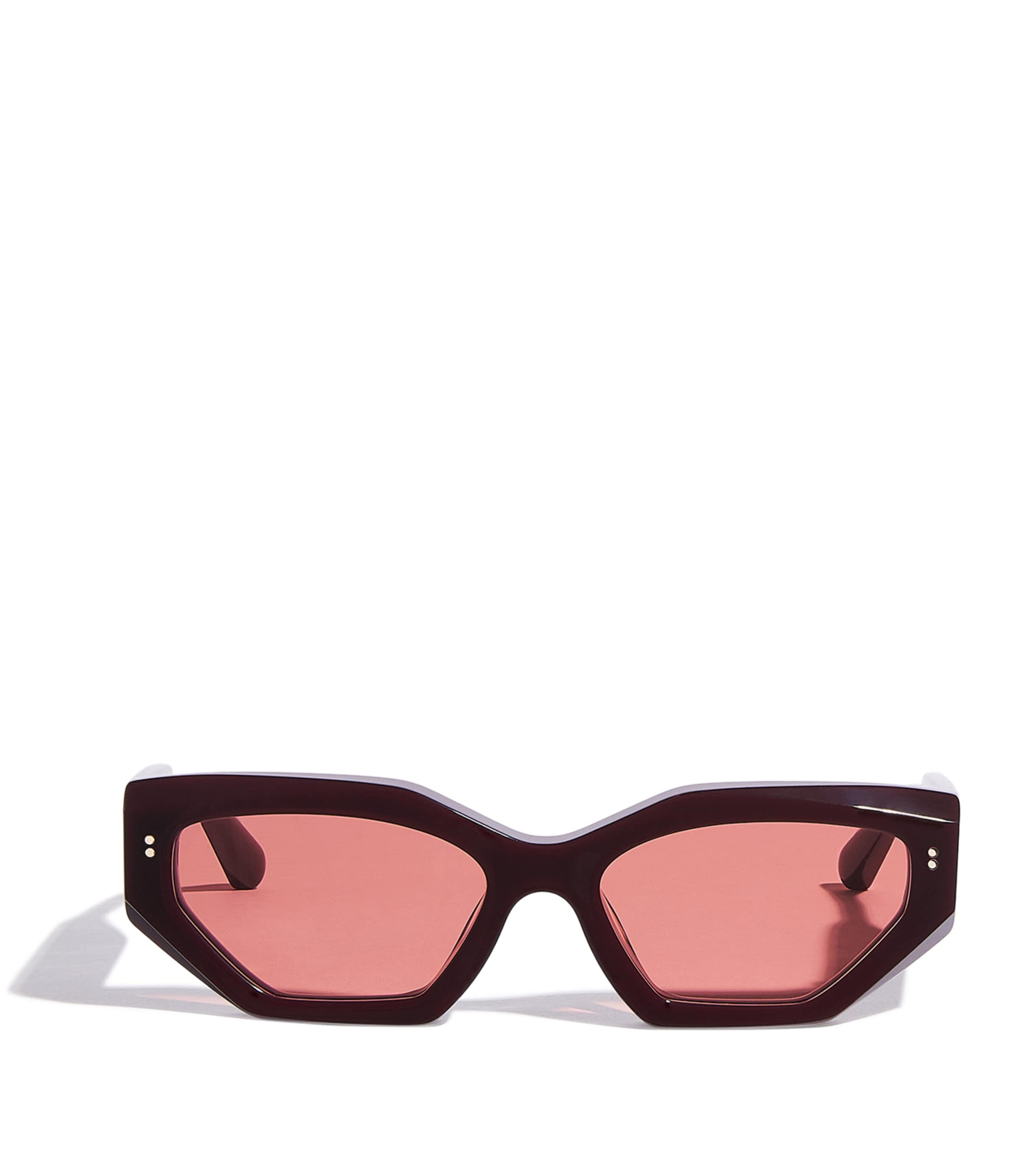 Joseph Cat Eye Souk Sunglasses Plum Image 1