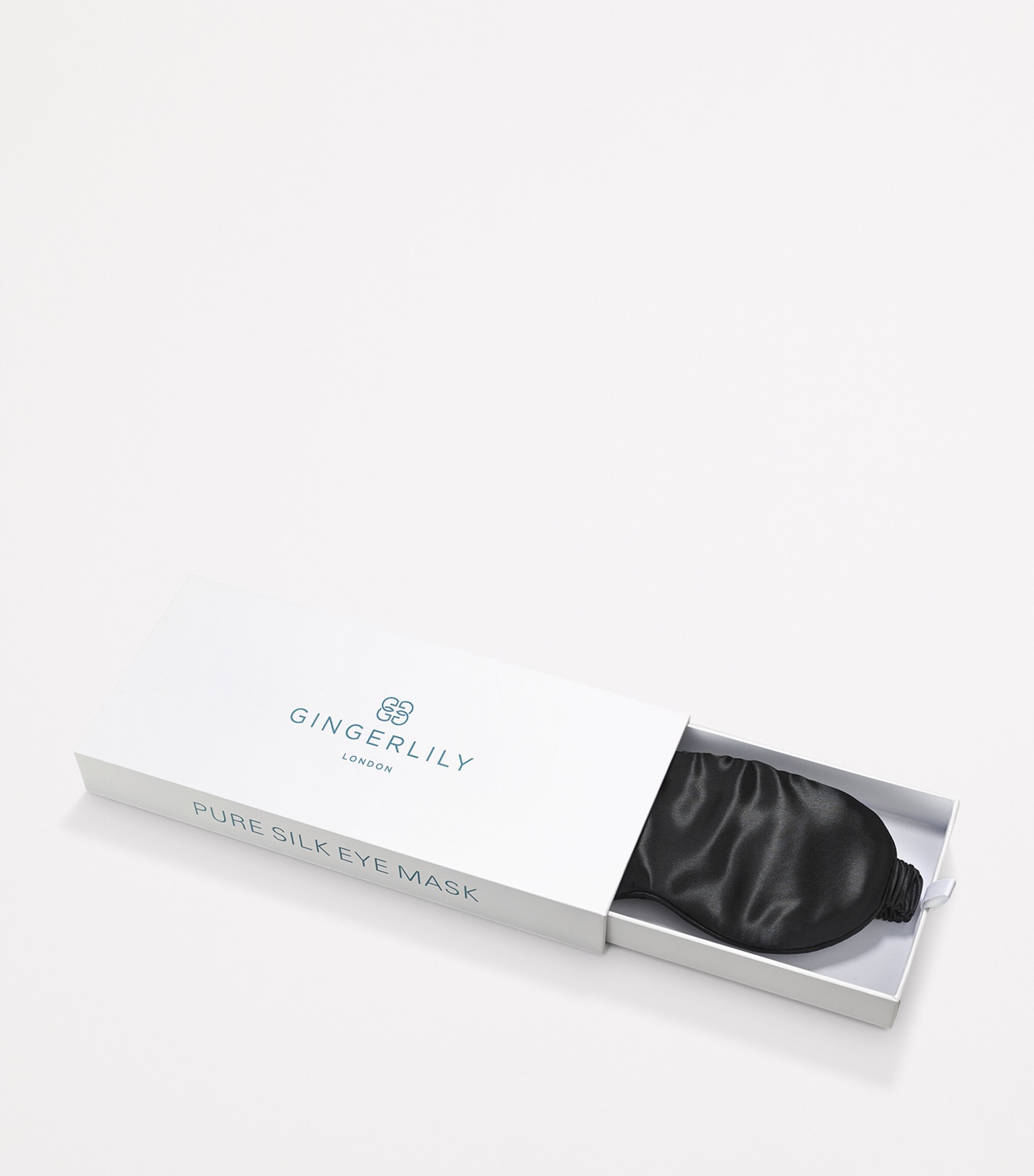 Silk Eye Mask BLACK Image 2
