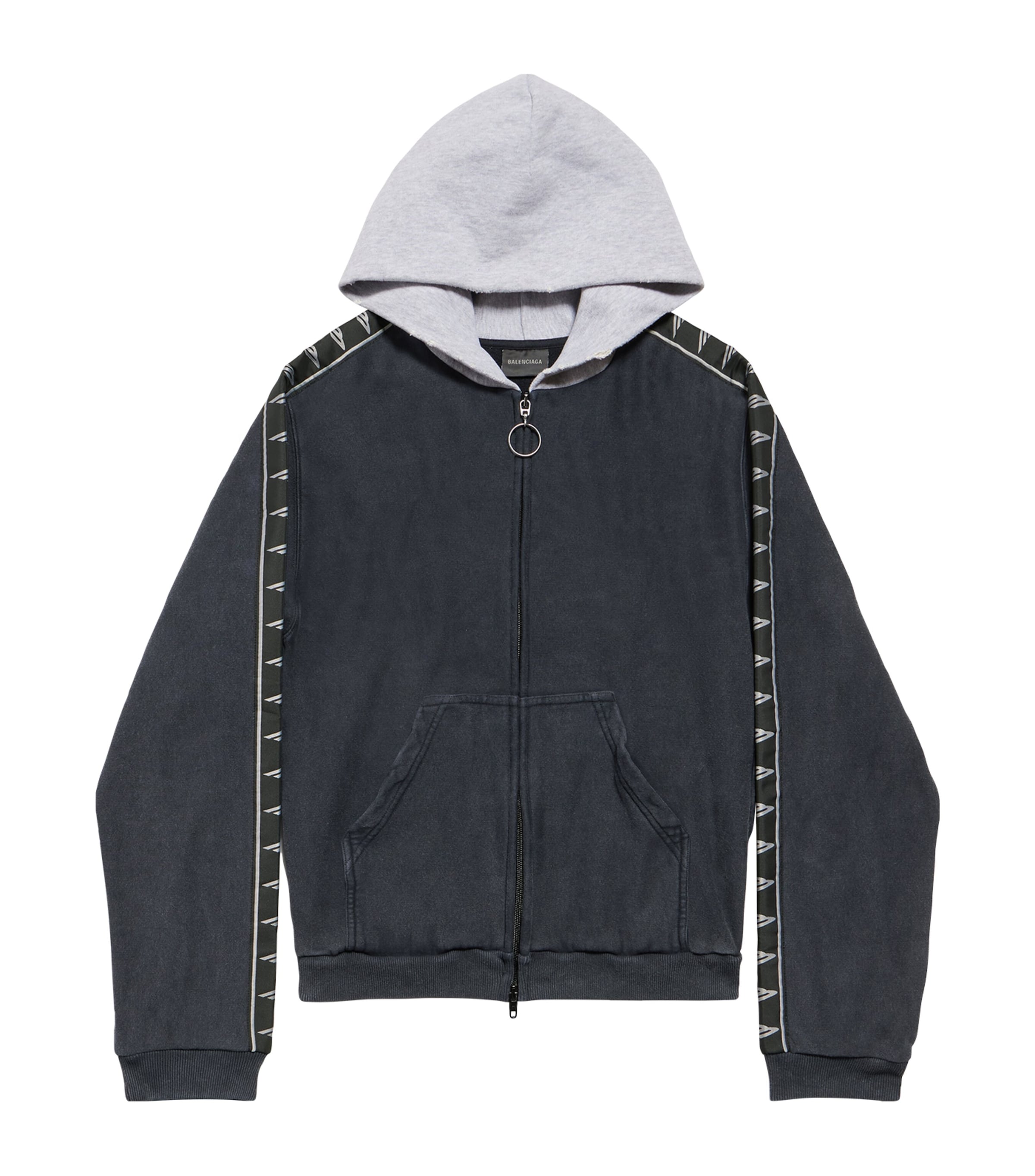 Balenciaga Mens Cotton 3B Sports Icon Hoodie Image 1