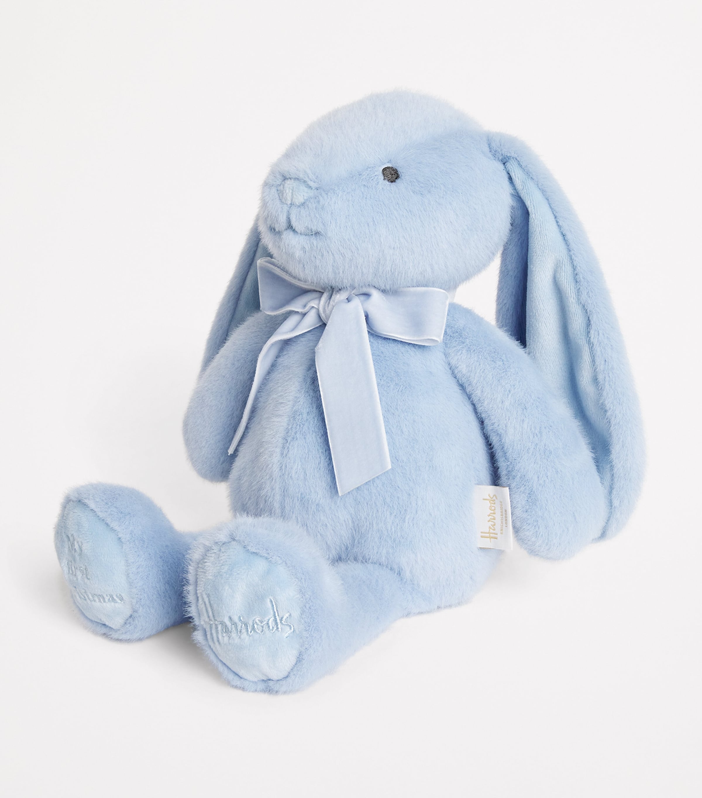 My First Christmas Bunny (36cm) BLUE Image 2