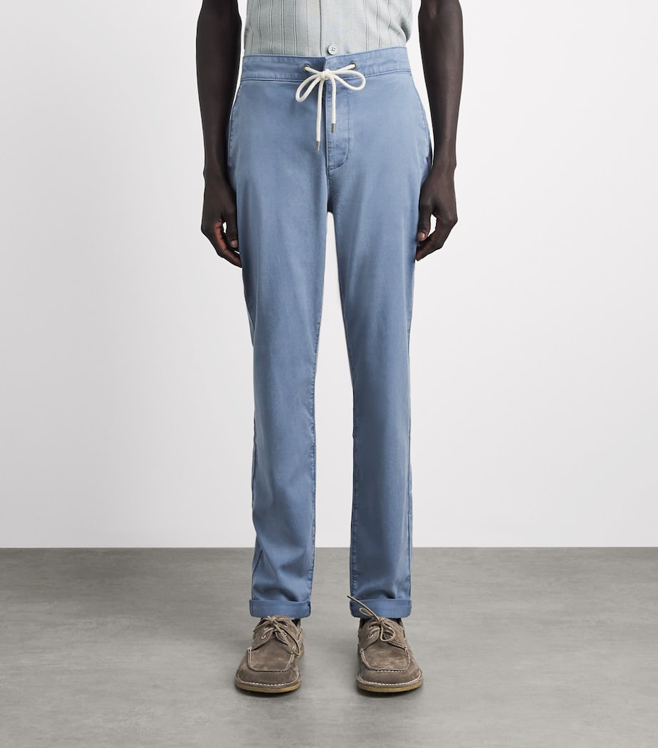 PAIGE Mens Drawstring Fraser Chinos Vint Lakeside Image 4