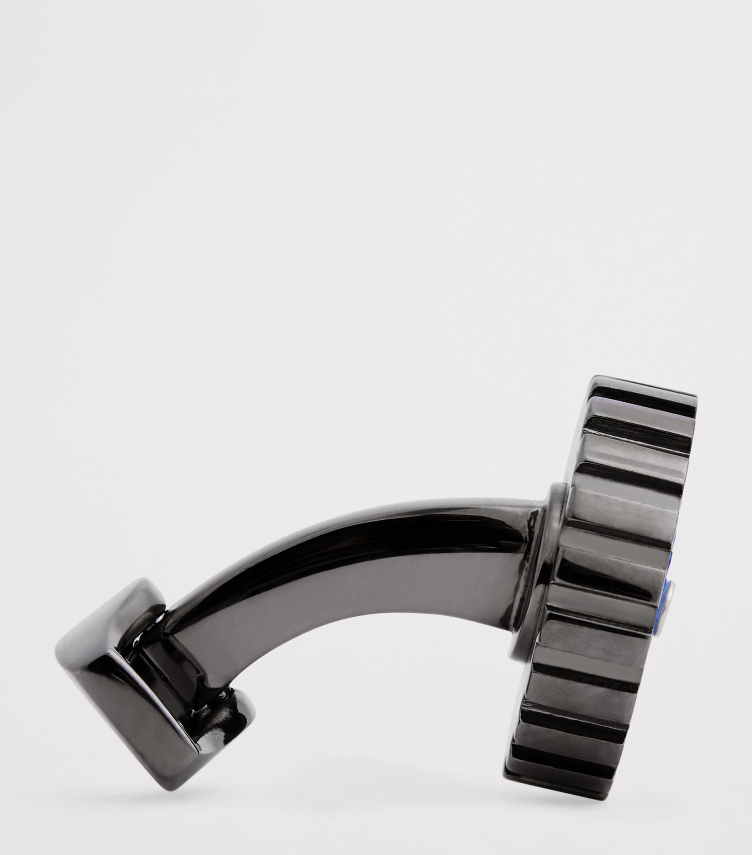 Rotate Gear Cufflinks BLACK Image 4