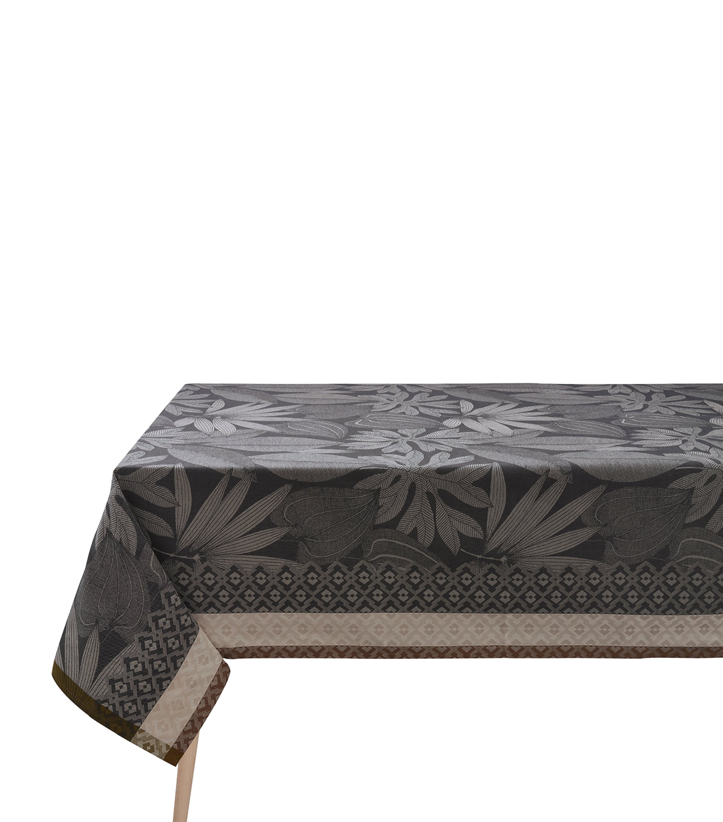 Shop Le Jacquard Français Nature Sauvage Tablecloth In Grey