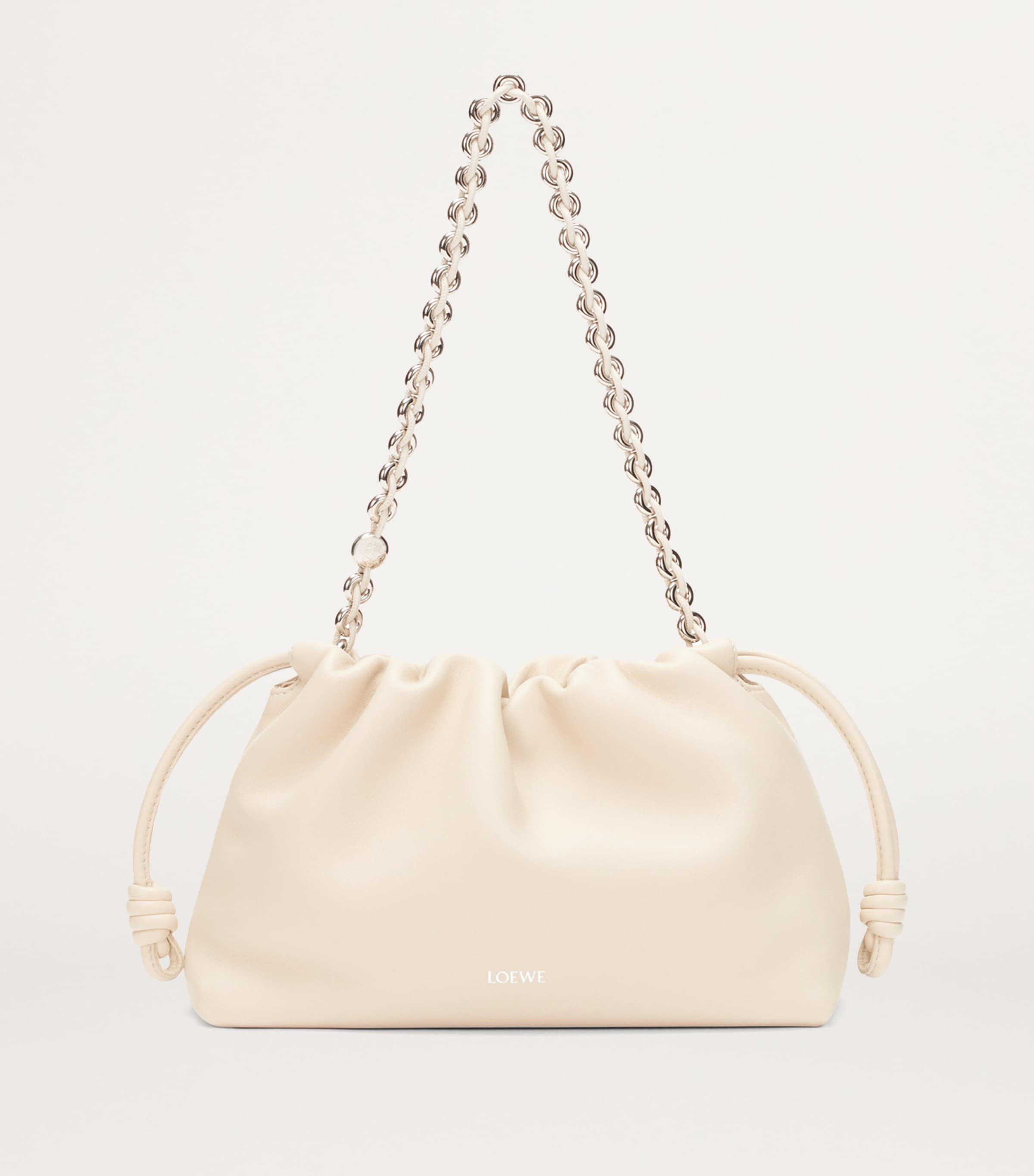 LOEWE Leather Flamenco Purse Sea Salt Image 3