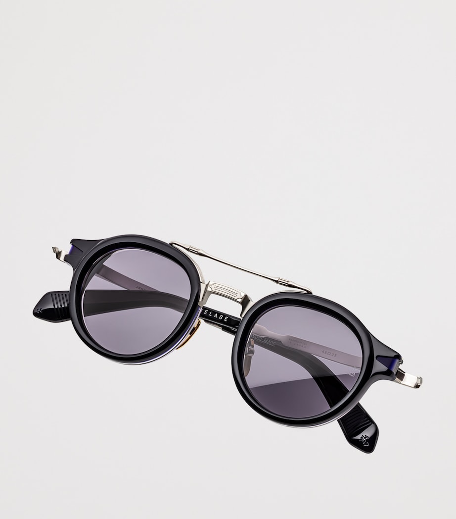Acetate-Metal Delage Sunglasses NIMBUS CR39 Image 3