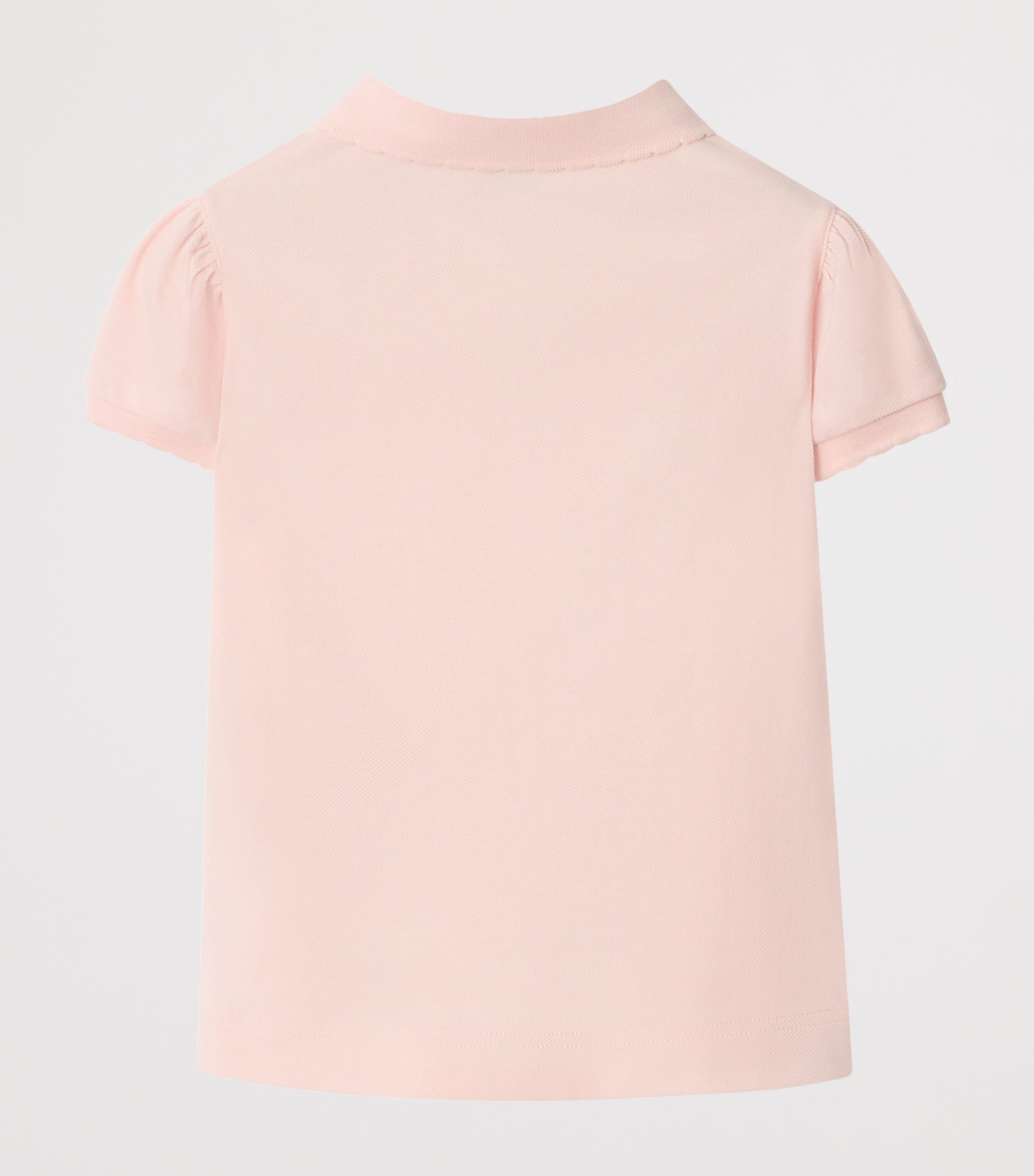 Burberry Kids Cotton Polo Shirt (3-12 Years) Ice Pink Image 2