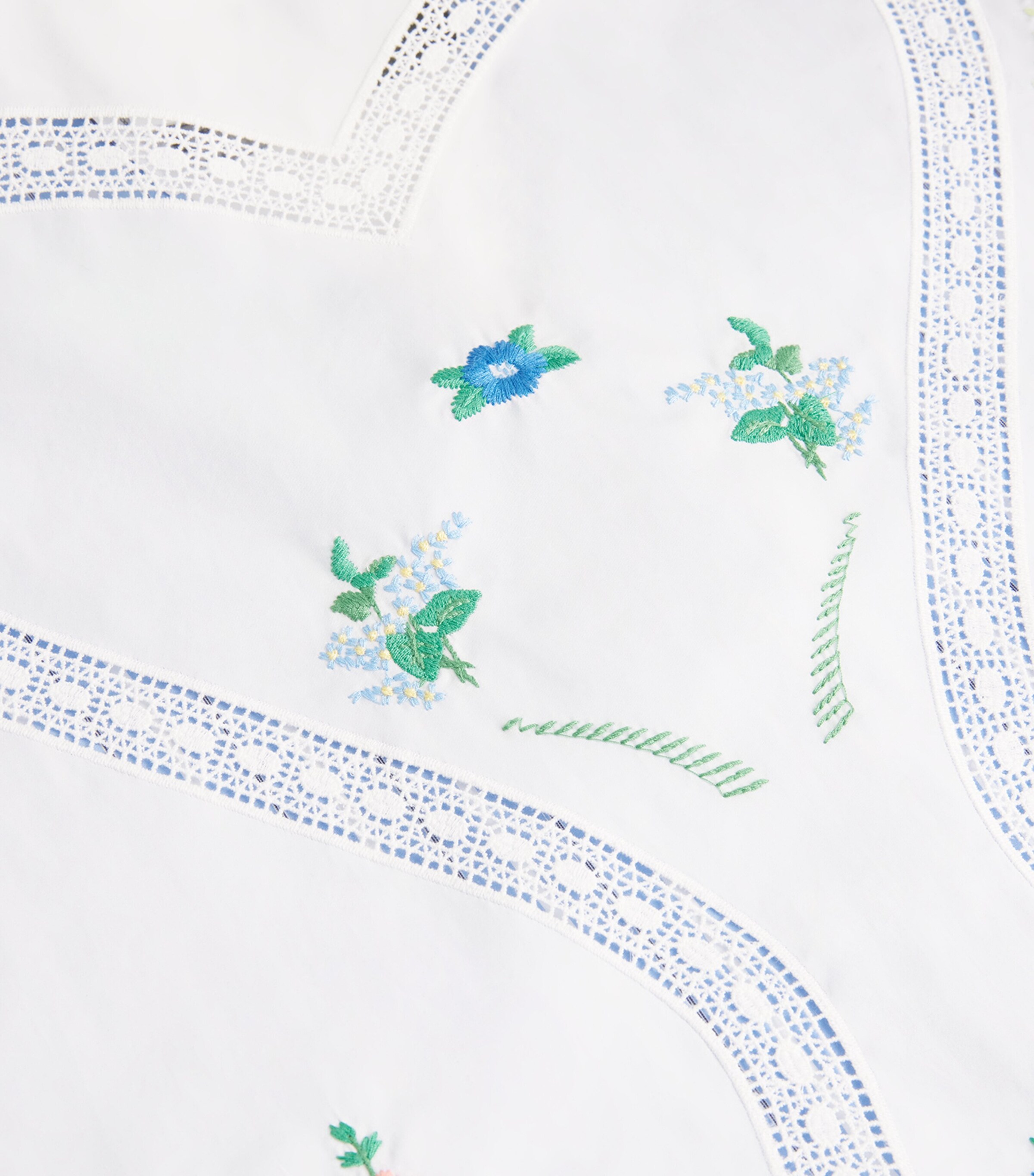 Cotton Poplin Stripe Shirt LIGHT BLUE Image 5