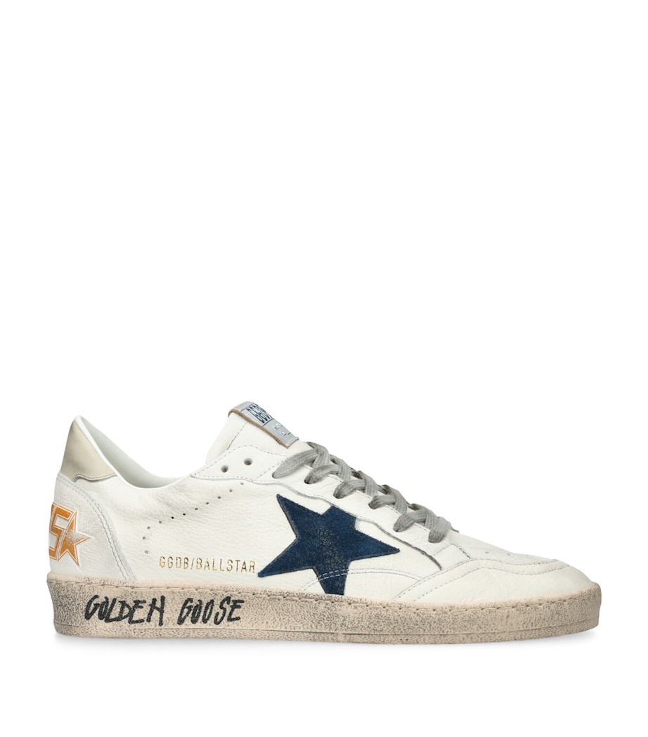 Leather Ball Star Sneakers WHITE/COMB Image 1