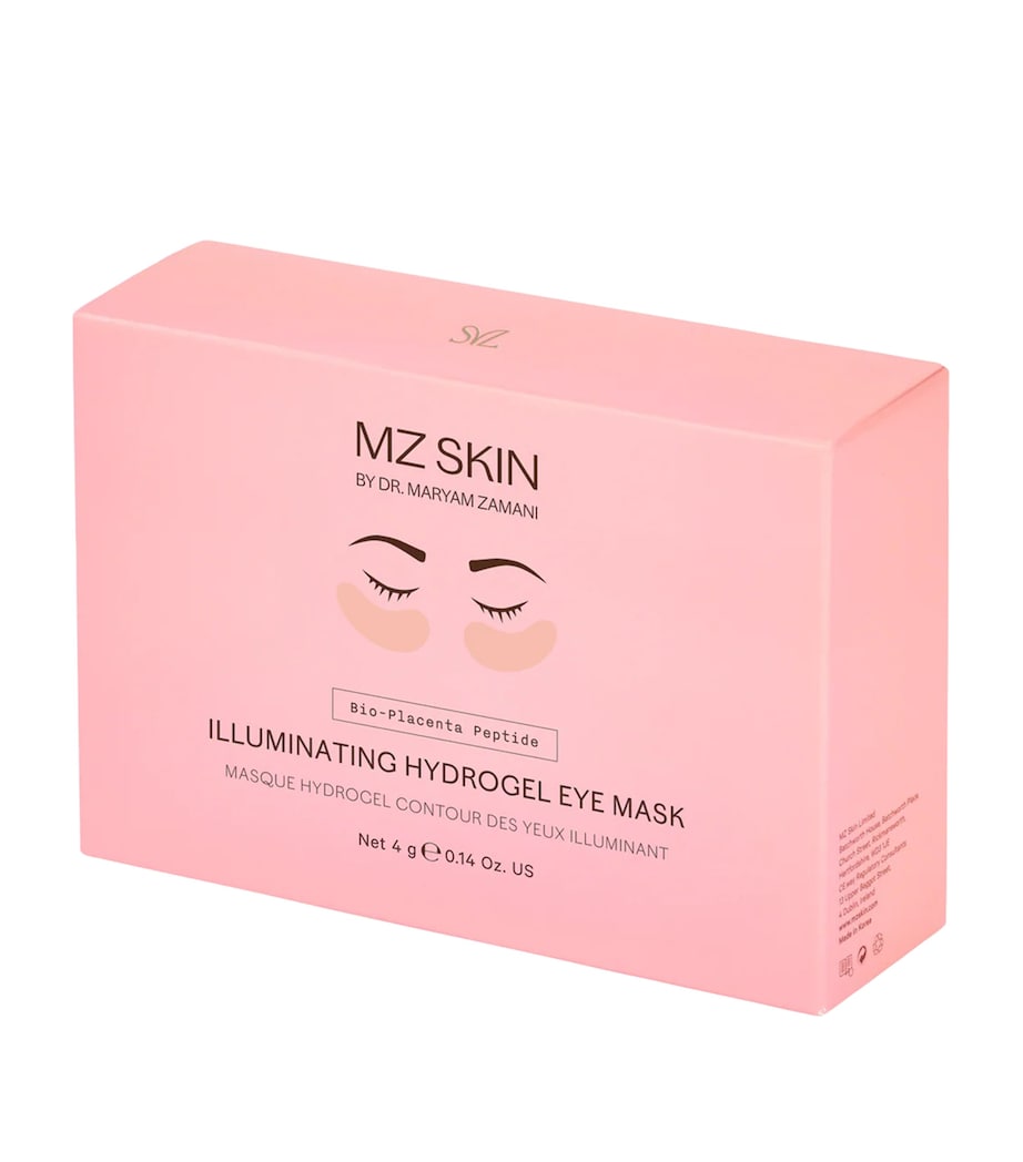 MZ Skin Bio-Placenta Peptide Illuminating Hydrogel Eye Masks (Pack of 5) Image 1