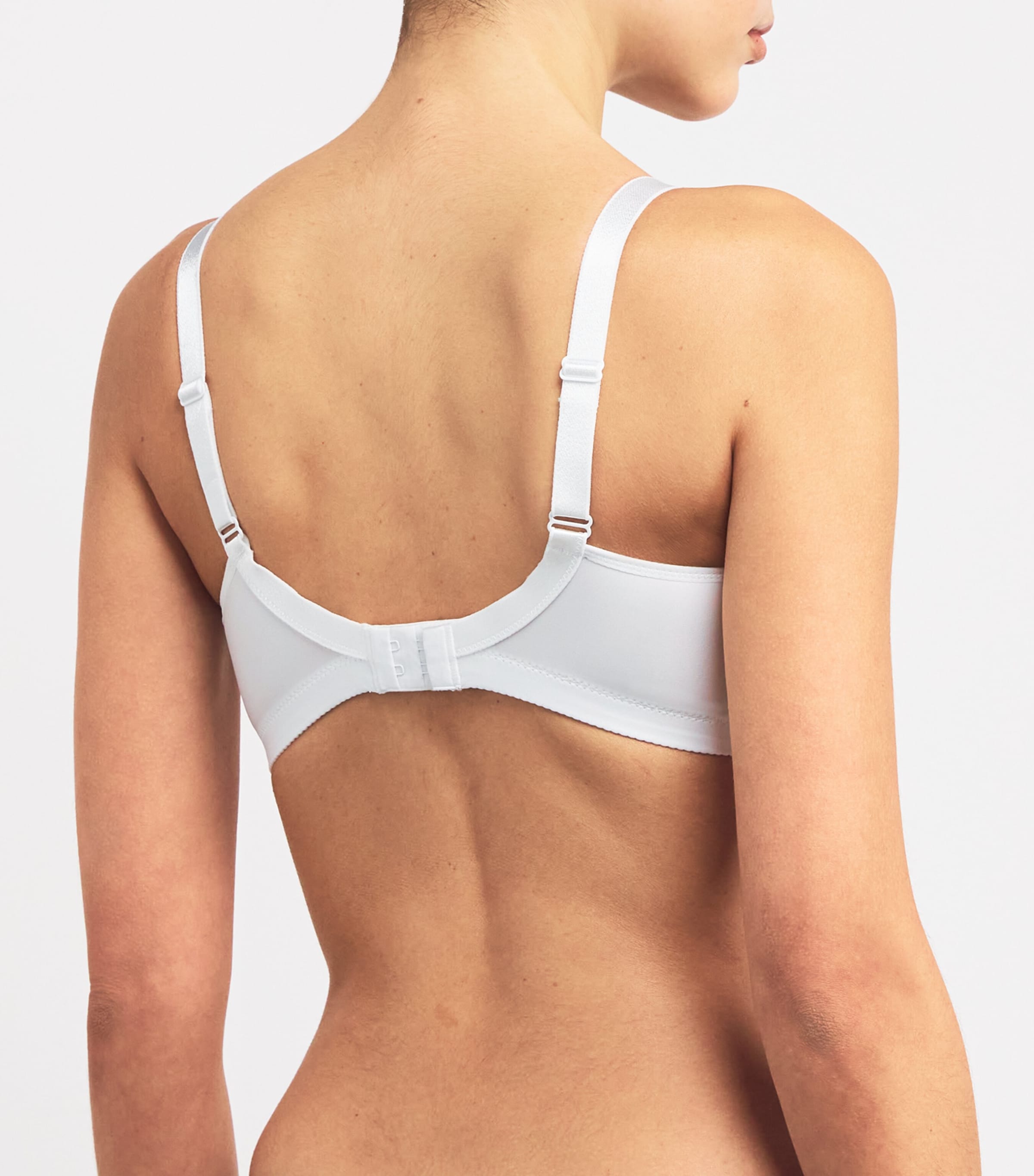 Memory Foam Mastectomy Bra 010 WHITE Image 3