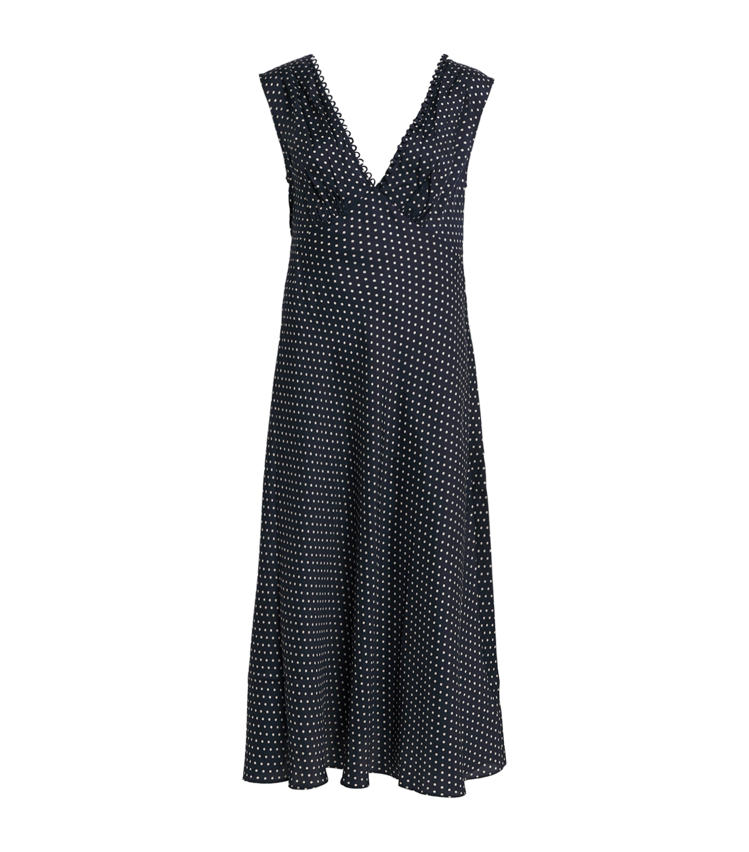 Silk-Blend Tahlia Midi Dress