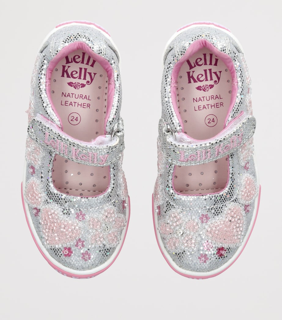Lelli Kelly Silver Cressida Dolly Shoes Silver Image 4
