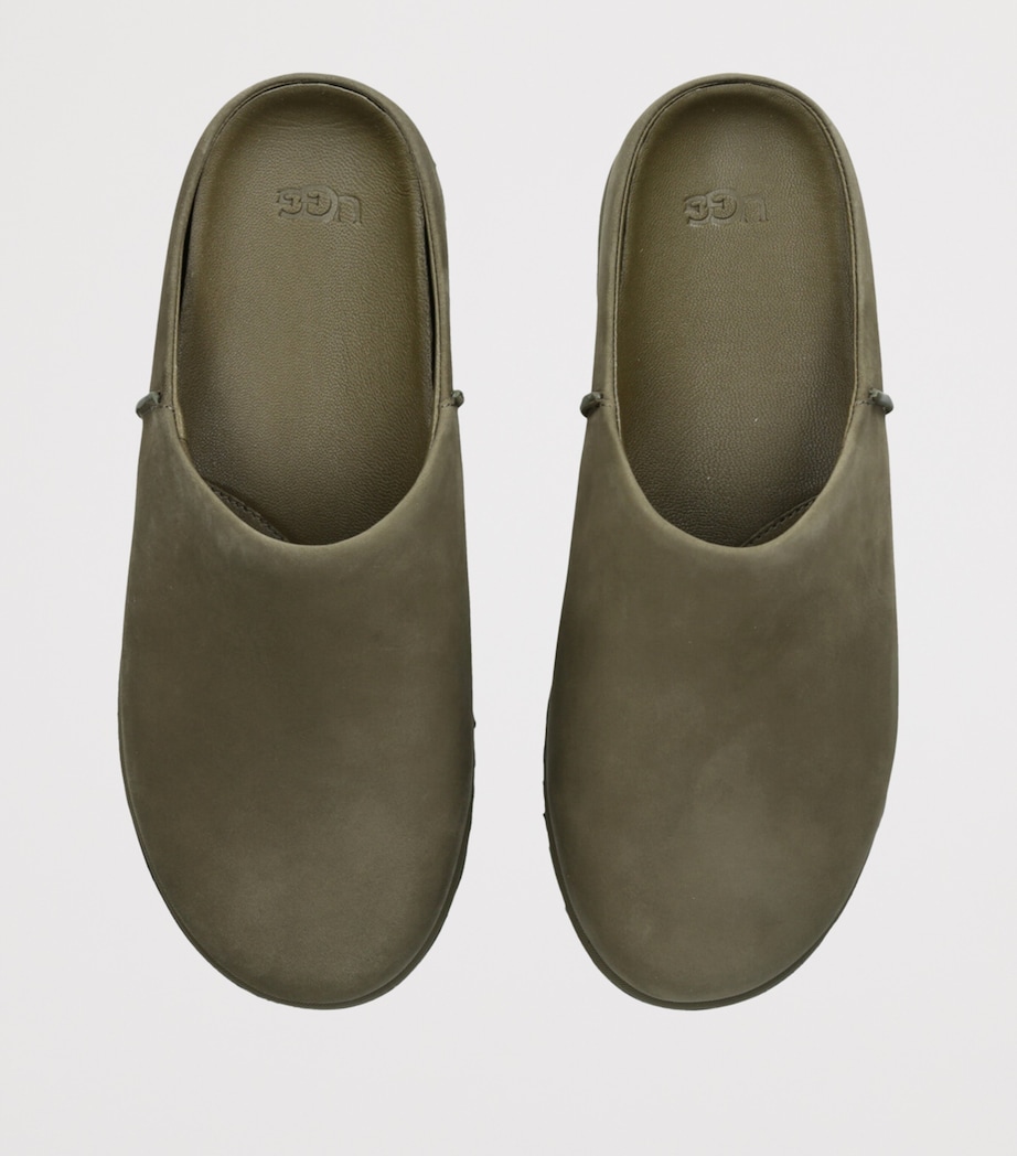 Suede Otzo Clogs KHAKI Image 4