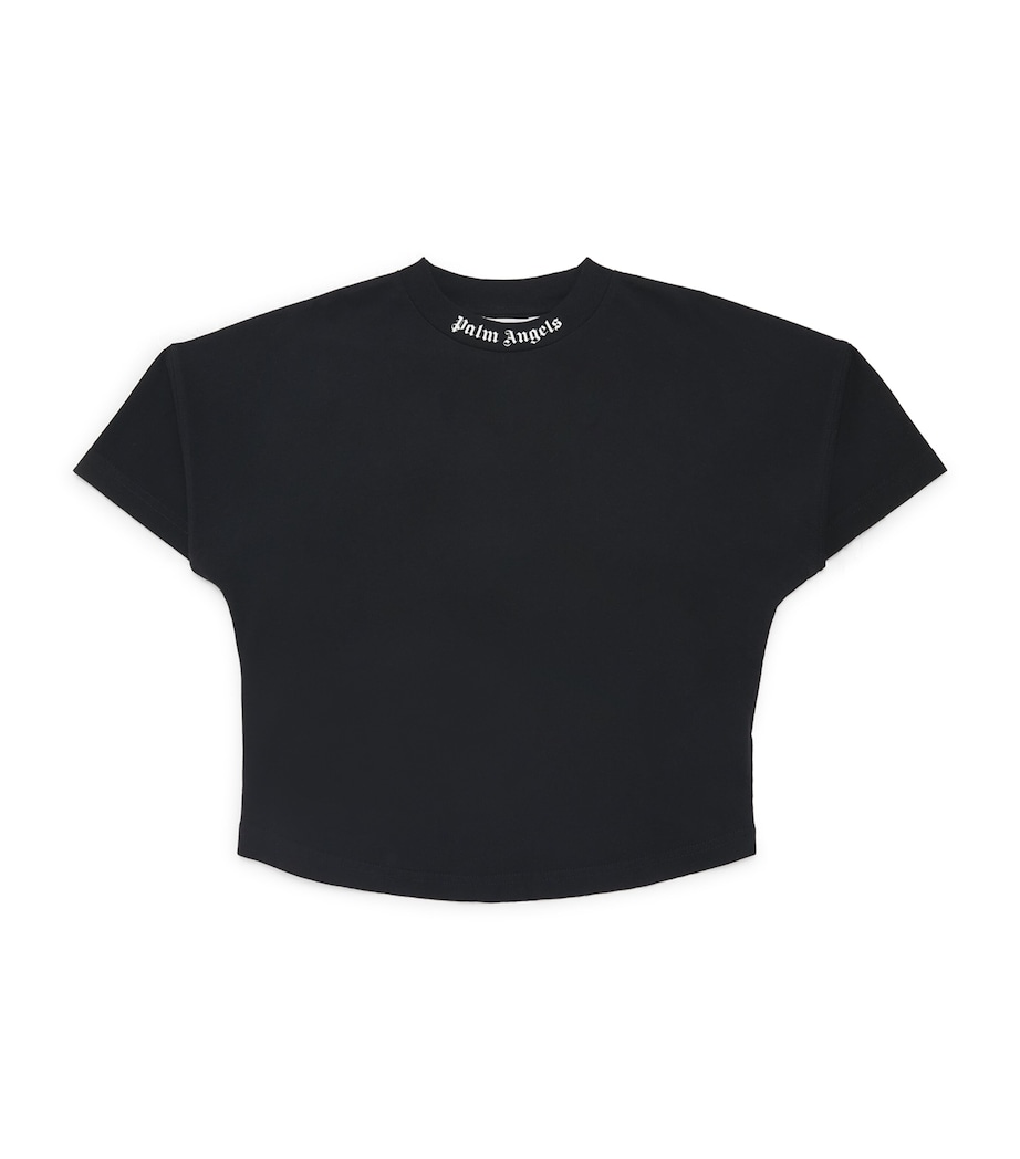 Cotton Classic Logo T-Shirt (4-12+ Years) 1003BLACK OFFW Image 1