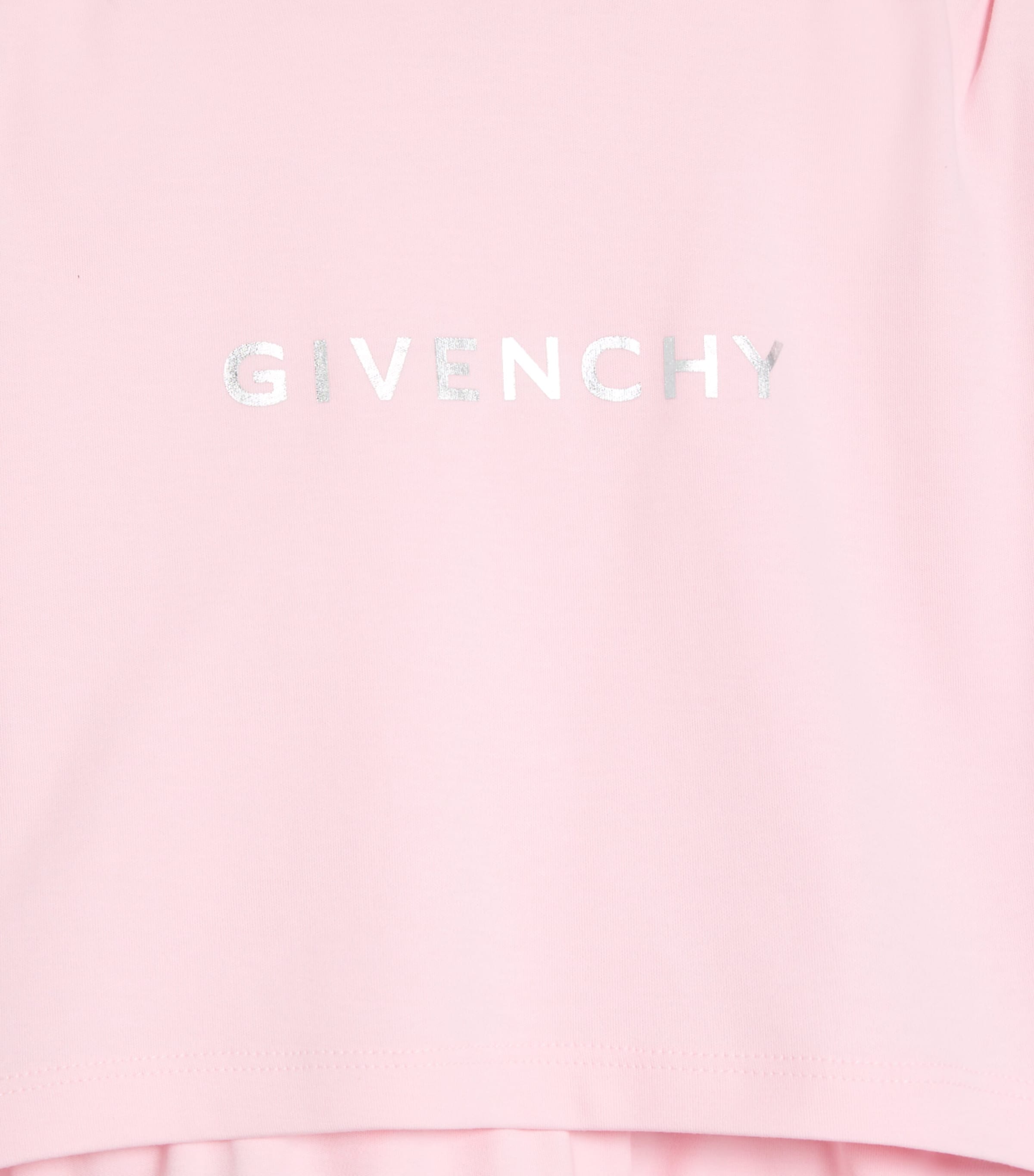 Cotton Logo Dress (4-12+ Years) MARSHMALLOW Image 2