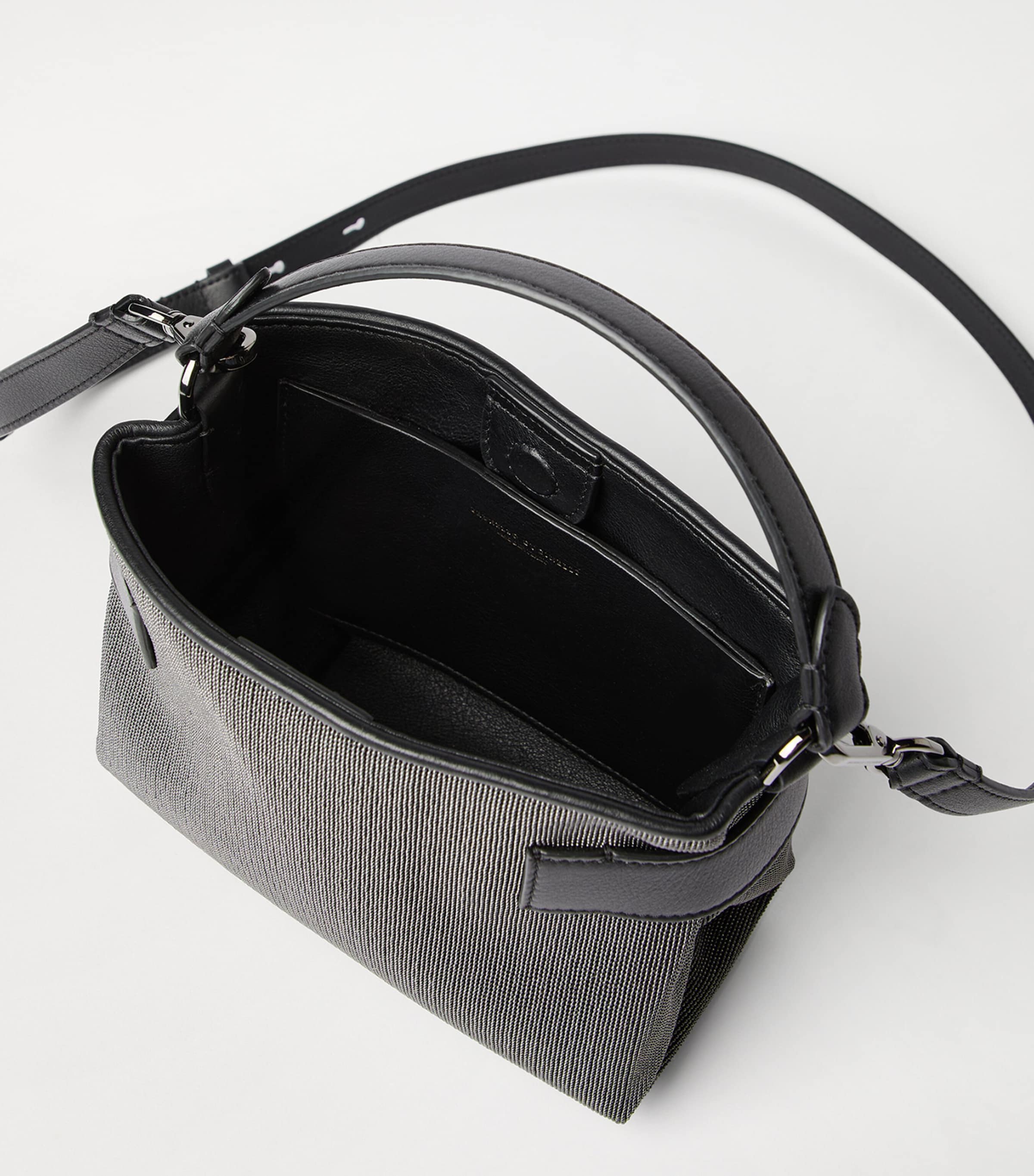 Small Leather Precious Essence Top-Handle Bag C2355 Image 5