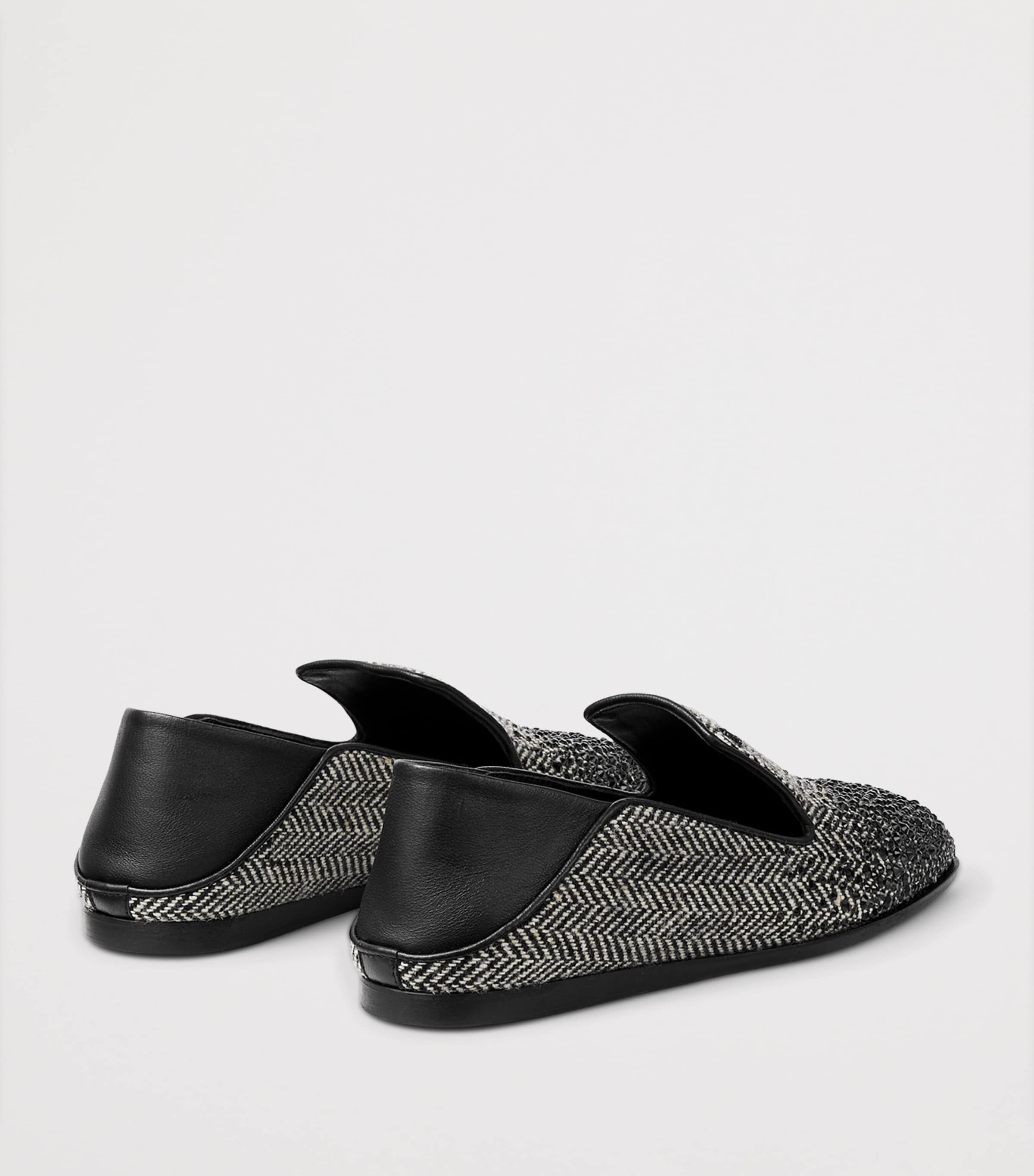Jimmy Choo Eliot Crystal-Embellished Slippers Grey/black Mix Image 3