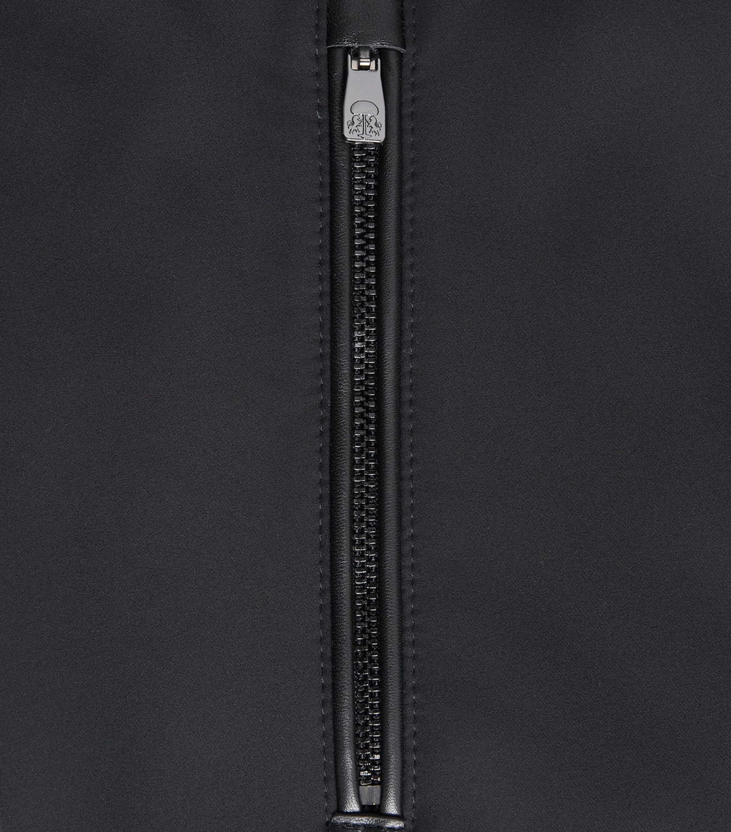 Corneliani Mens High-Neck Gilet Black Image 6