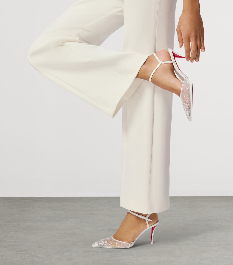 Christian Louboutin Miss Z Riviera Strass Embellished Pumps 80 Image 2