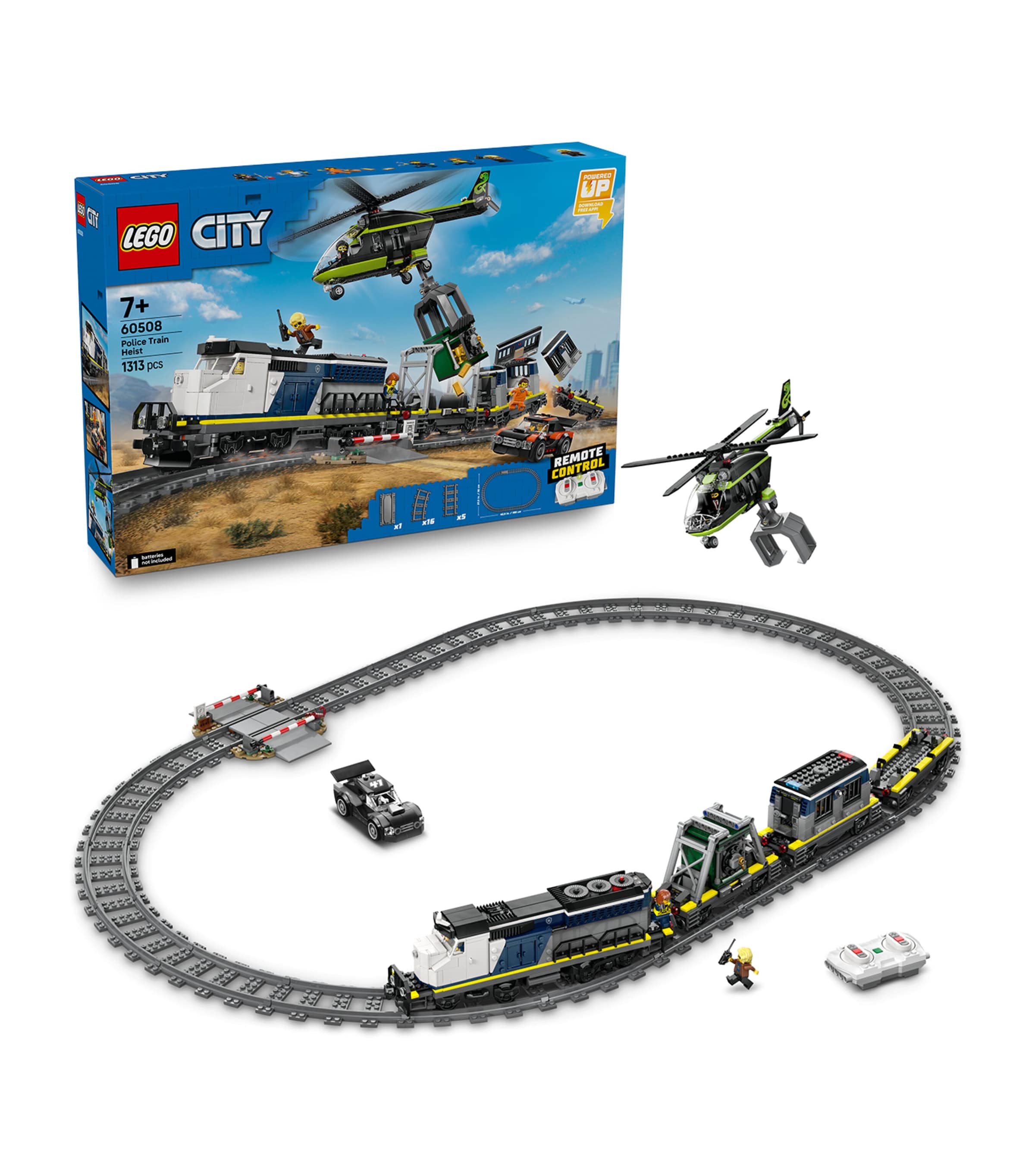 Lego LEGO City Police Train Heist 60508 Image 1