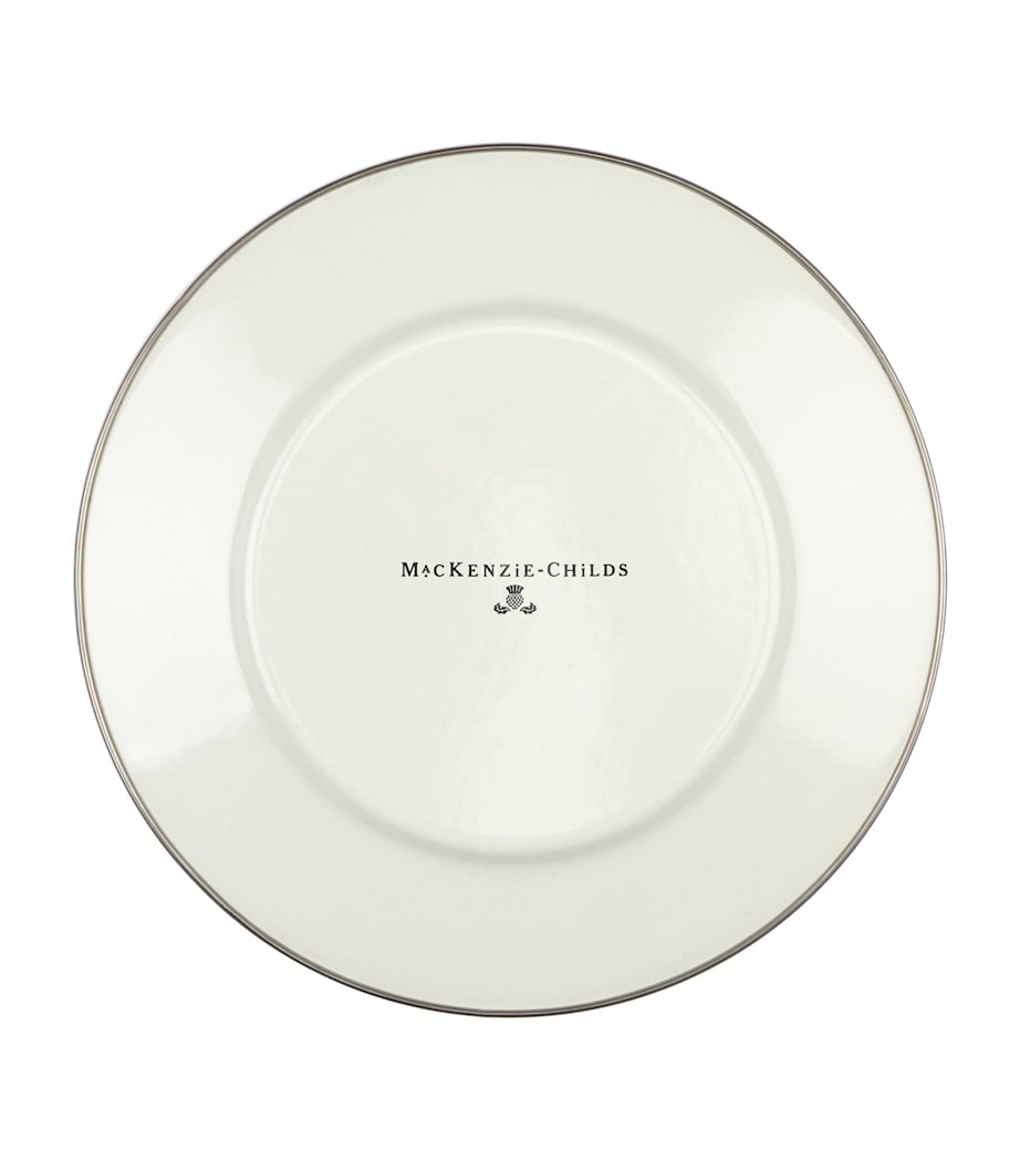 Courtly Check Salad Plate (20cm) BLACK Image 2