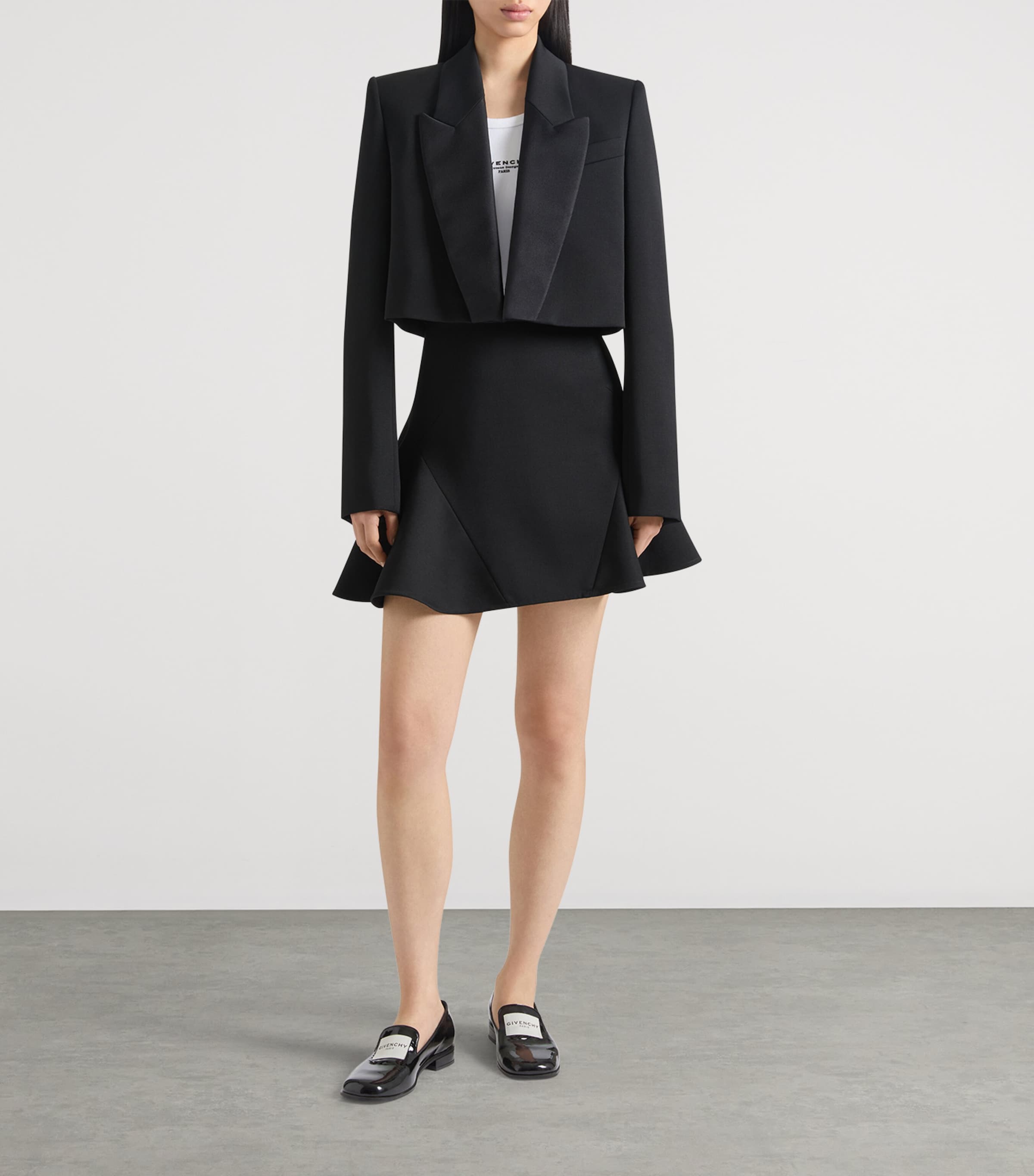 Givenchy Wool Mini Skirt | Harrods UK
