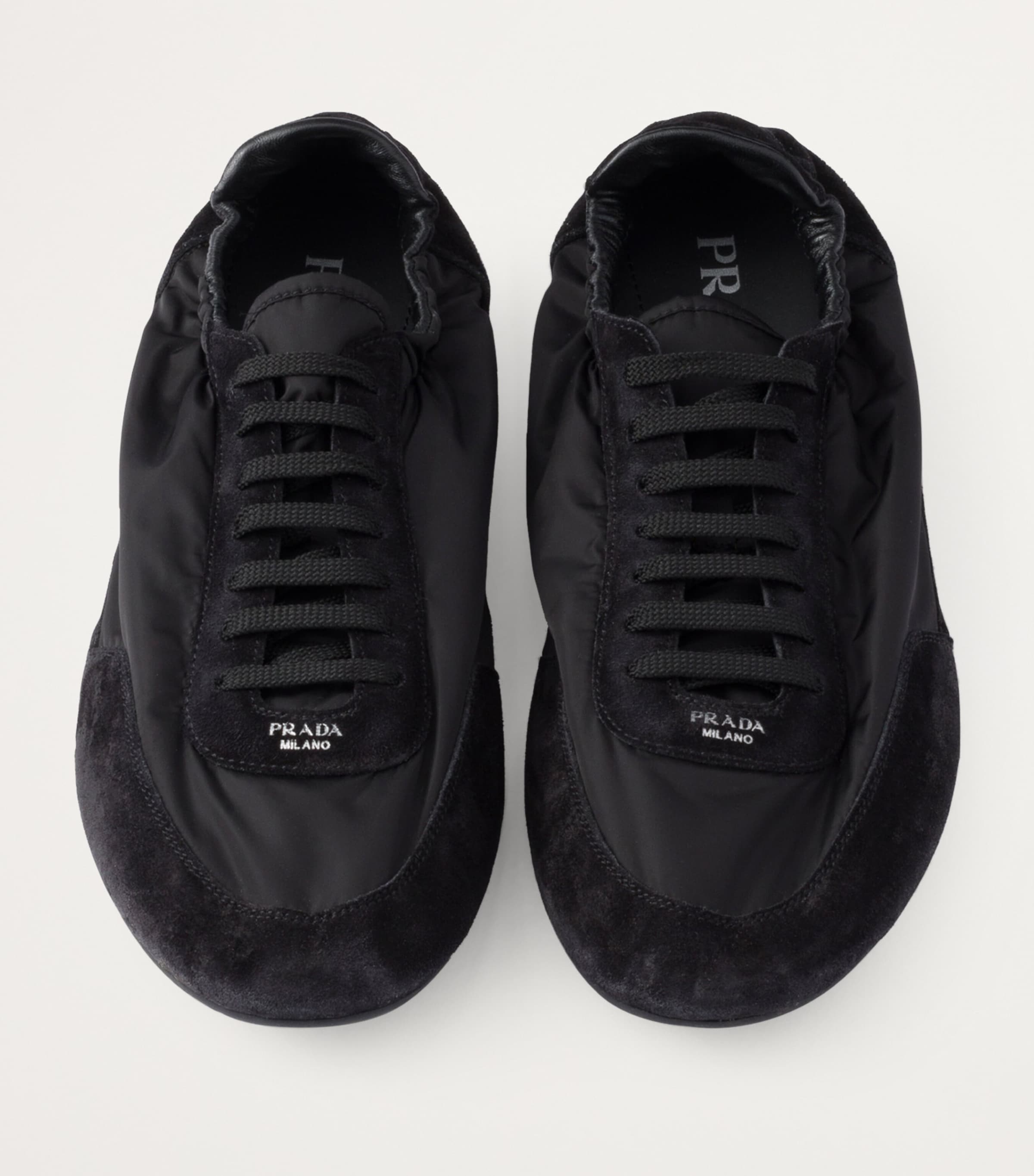 Re-Nylon-Suede Sneakers F0002 Image 3