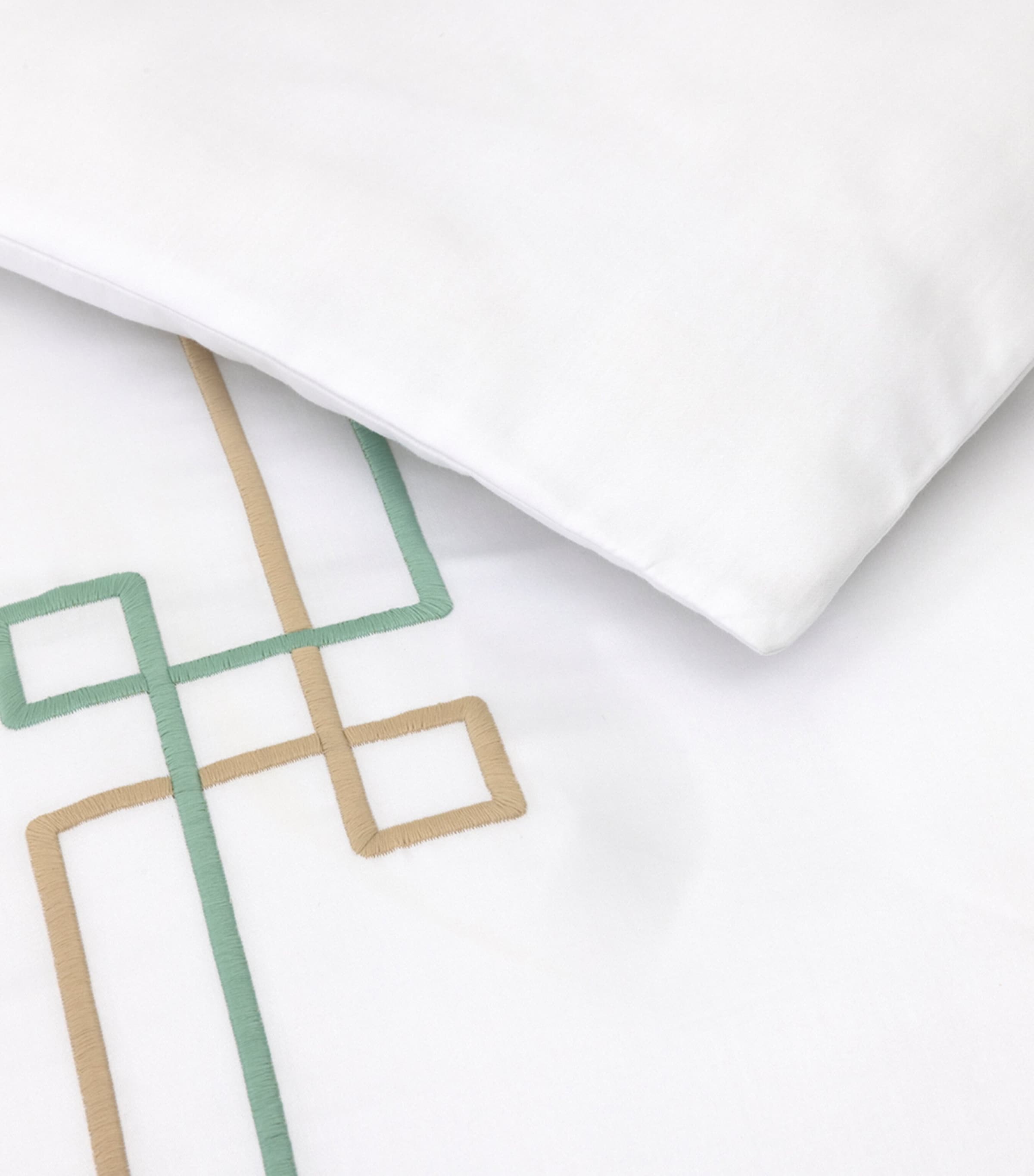 Yves Delorme Villa Double Duvet Cover (200cm x 200cm) Multicoloured Image 3