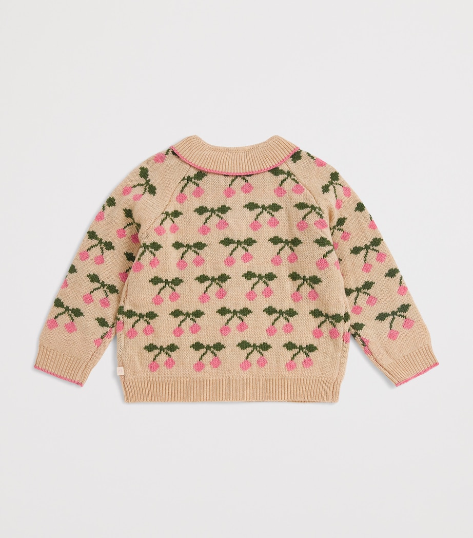 KONGES SLOJD Wool-Blend Belou Cardigan (9 Months-10 Years) Image 2