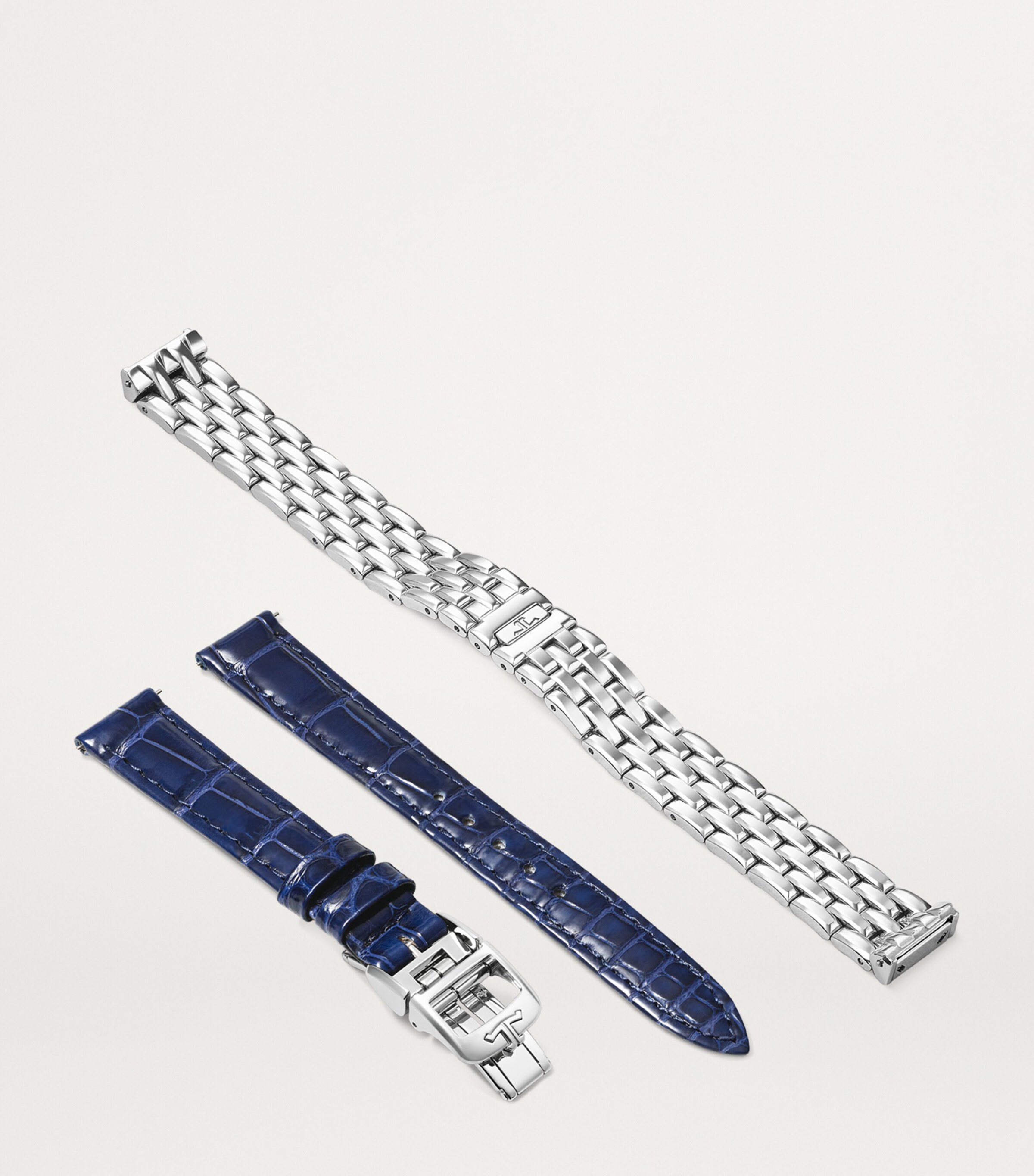 Jaeger-LeCoultre Stainless Steel and Diamond Reverso One Duetto Watch 20mm Stainless Steel Image 7