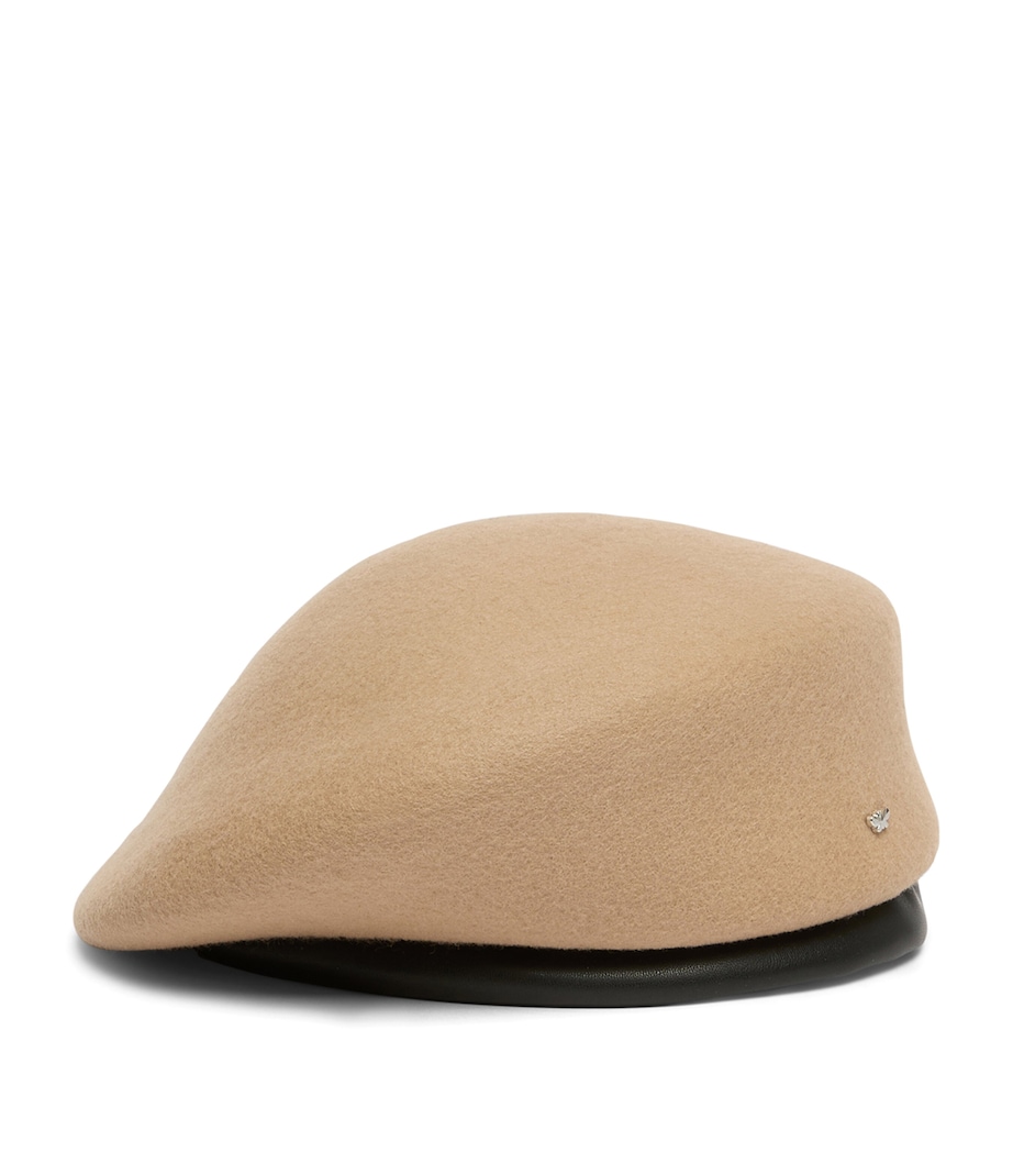 Weekend Max Mara Wool Beret Camel Image 1