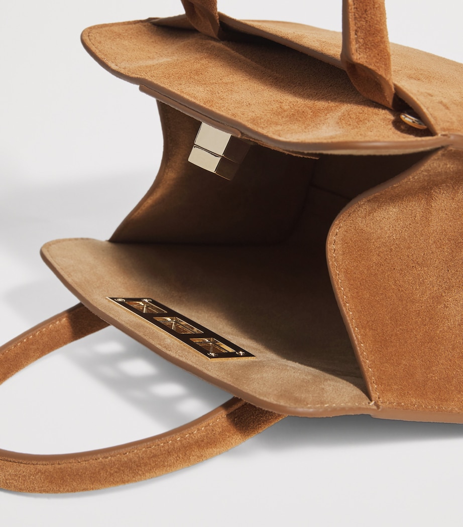 Suede Top-Handle Bag 1268 VIMINI Image 6