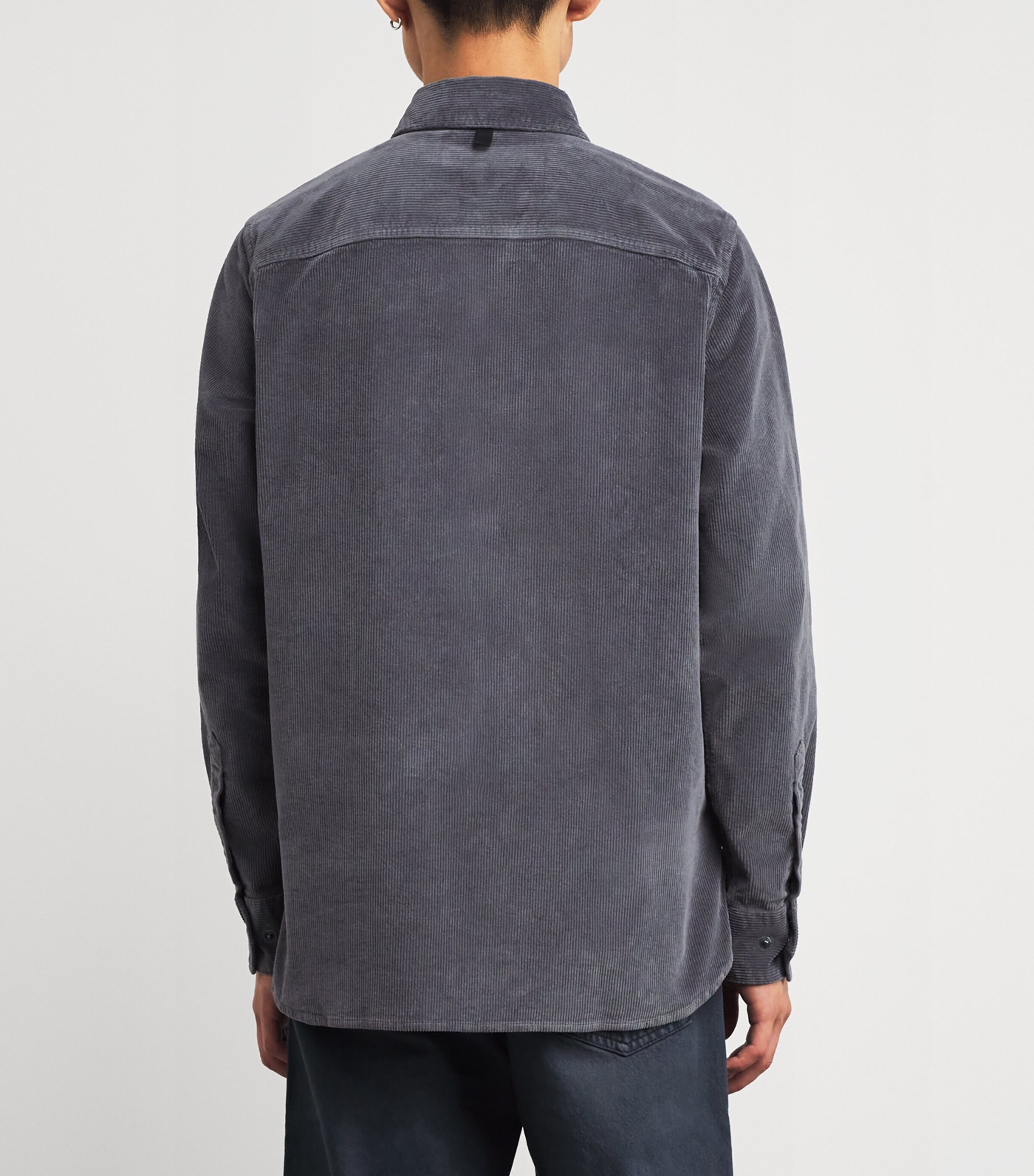 Cotton Corduroy Shirt SLATE Image 4