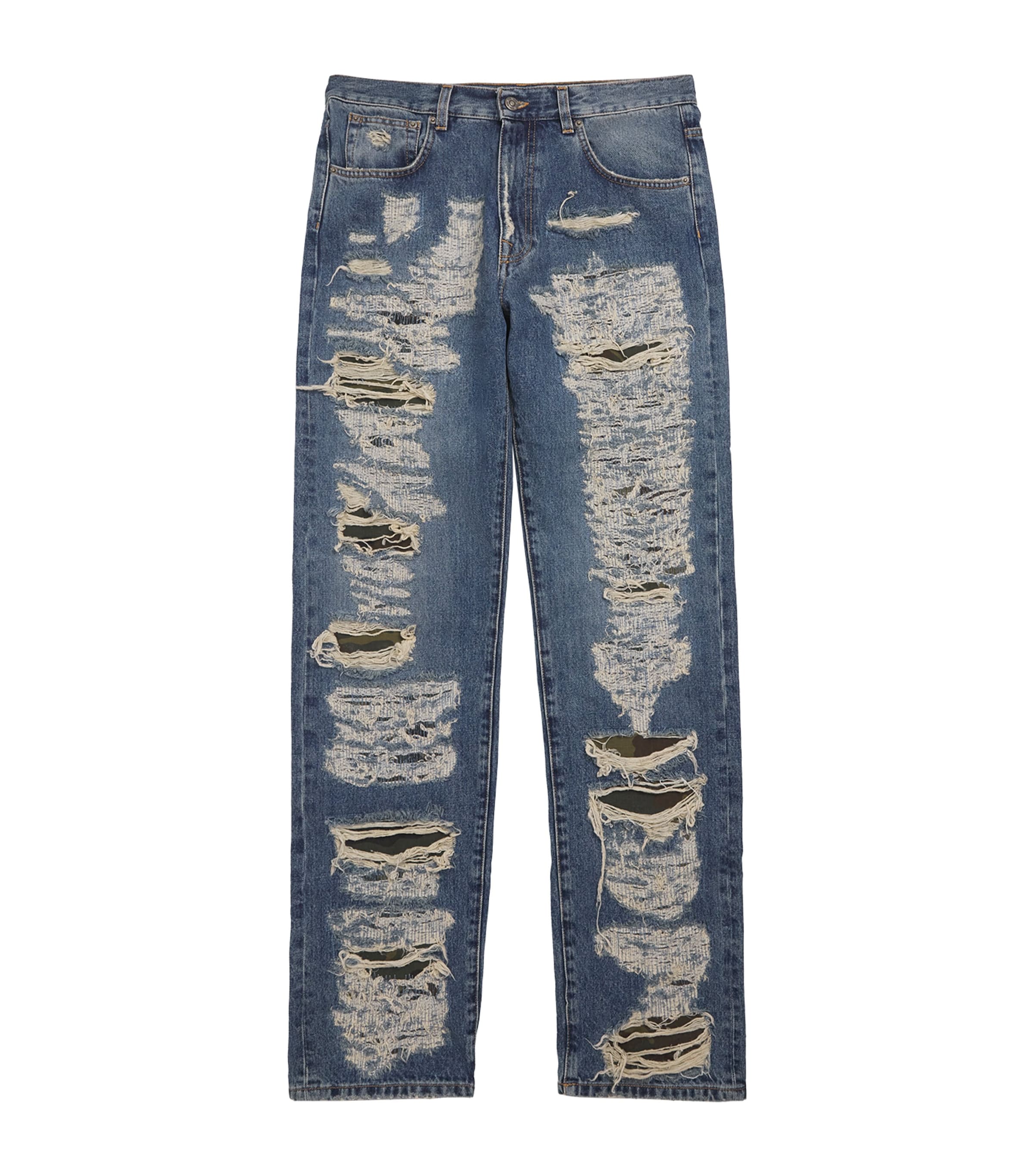 424 Distressed Loose Jeans