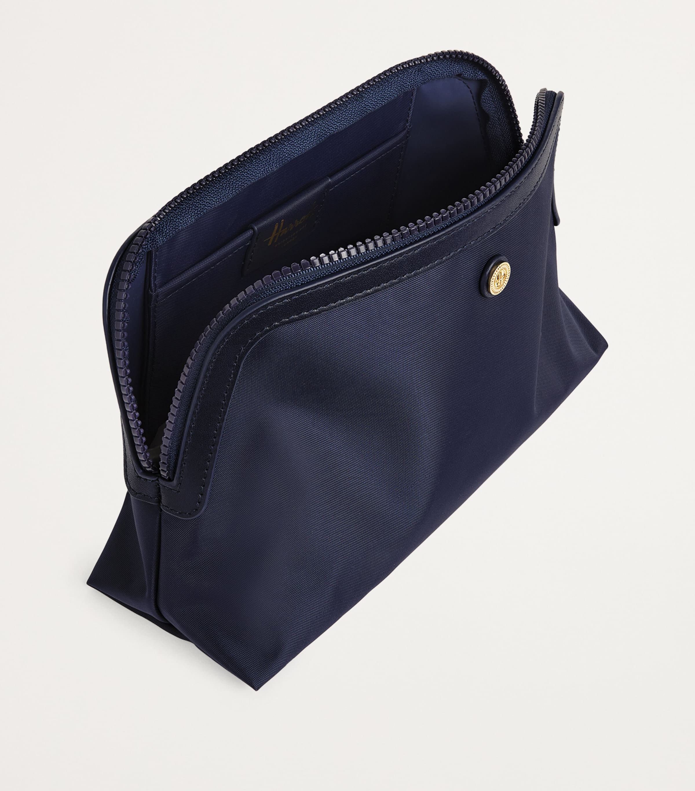 Large Nylon Wash Bag NAVY Image 2