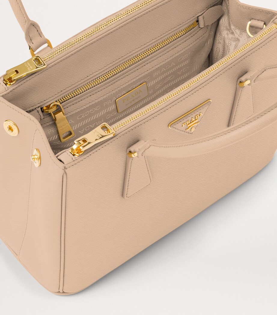 Prada Medium Leather Galleria Top-Handle Bag Image 5