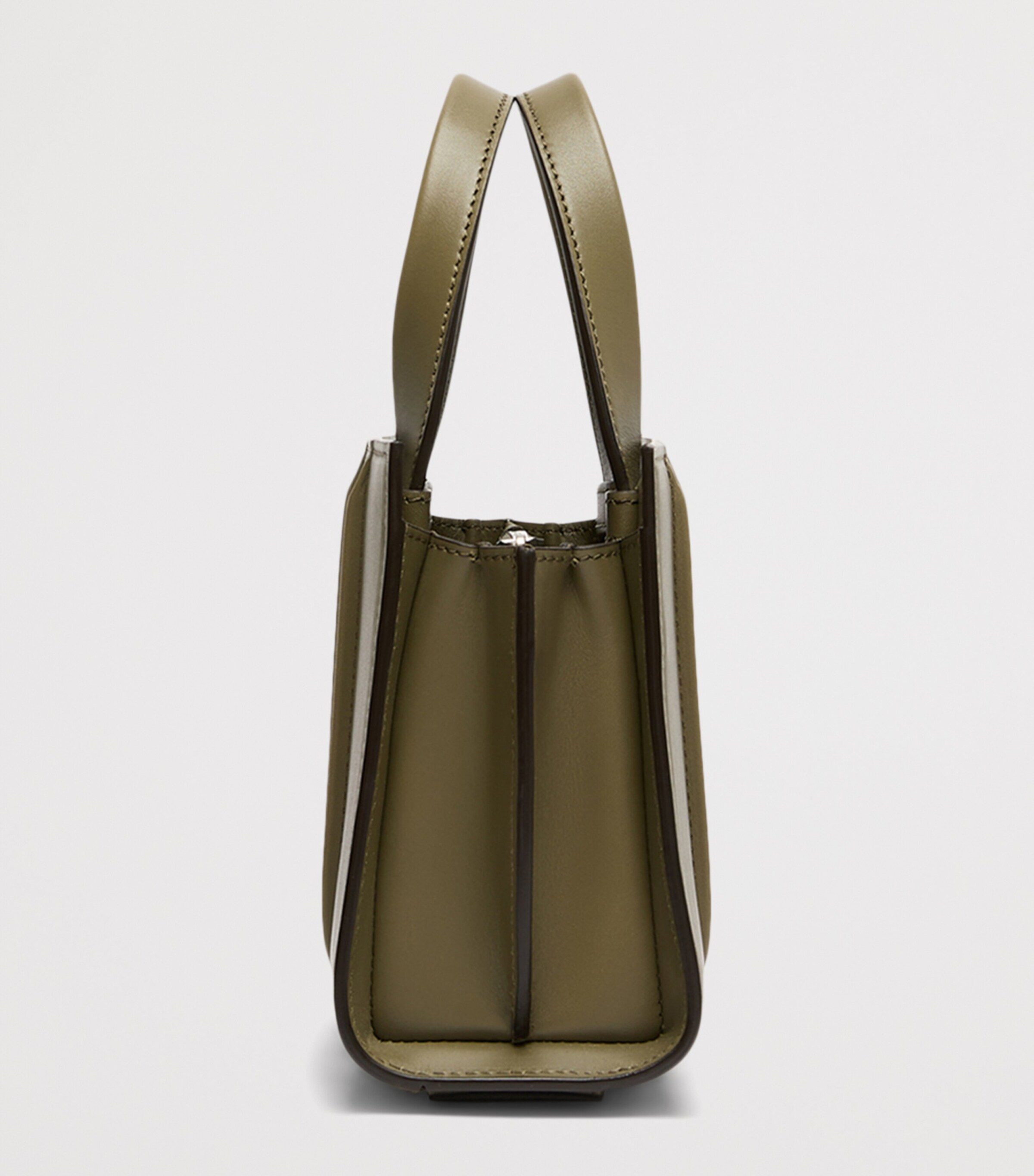 Max Mara Micro Whitney Top-Handle Bag Olive Green Image 4