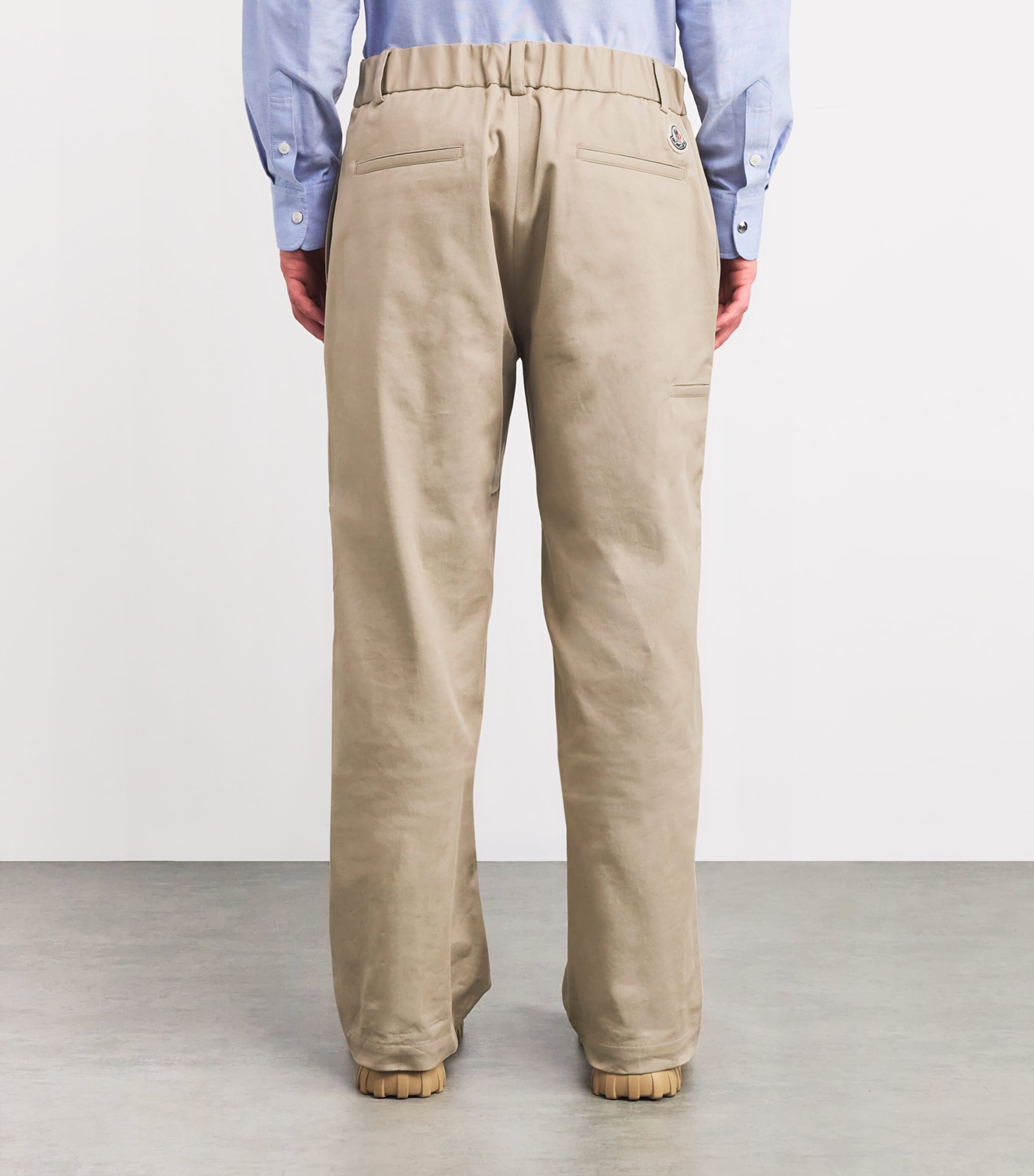 Moncler Stretch-Cotton Gabardine Trousers | Harrods DE